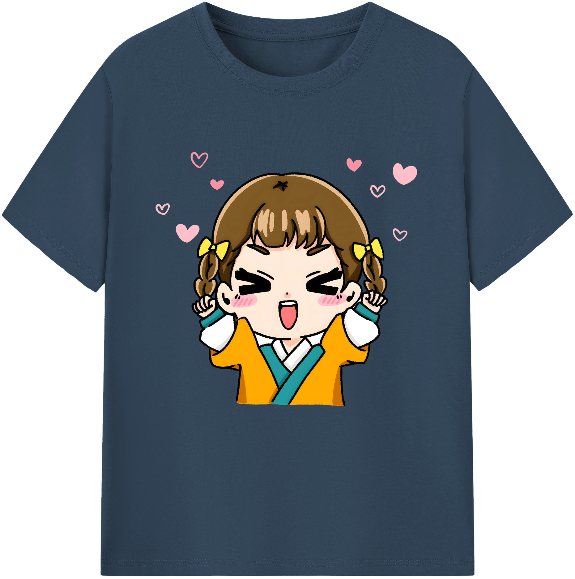 （画像用） 薬屋のひとりごと The Apothecary Diaries レディースカジュアルプリントTシャツ（綿100％）