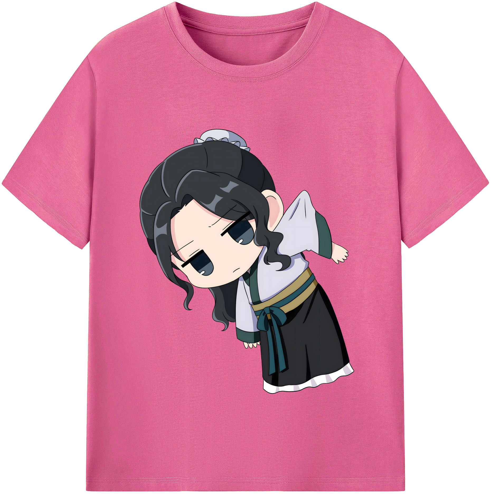 （画像用） 薬屋のひとりごと The Apothecary Diaries レディースカジュアルプリントTシャツ（綿100％）
