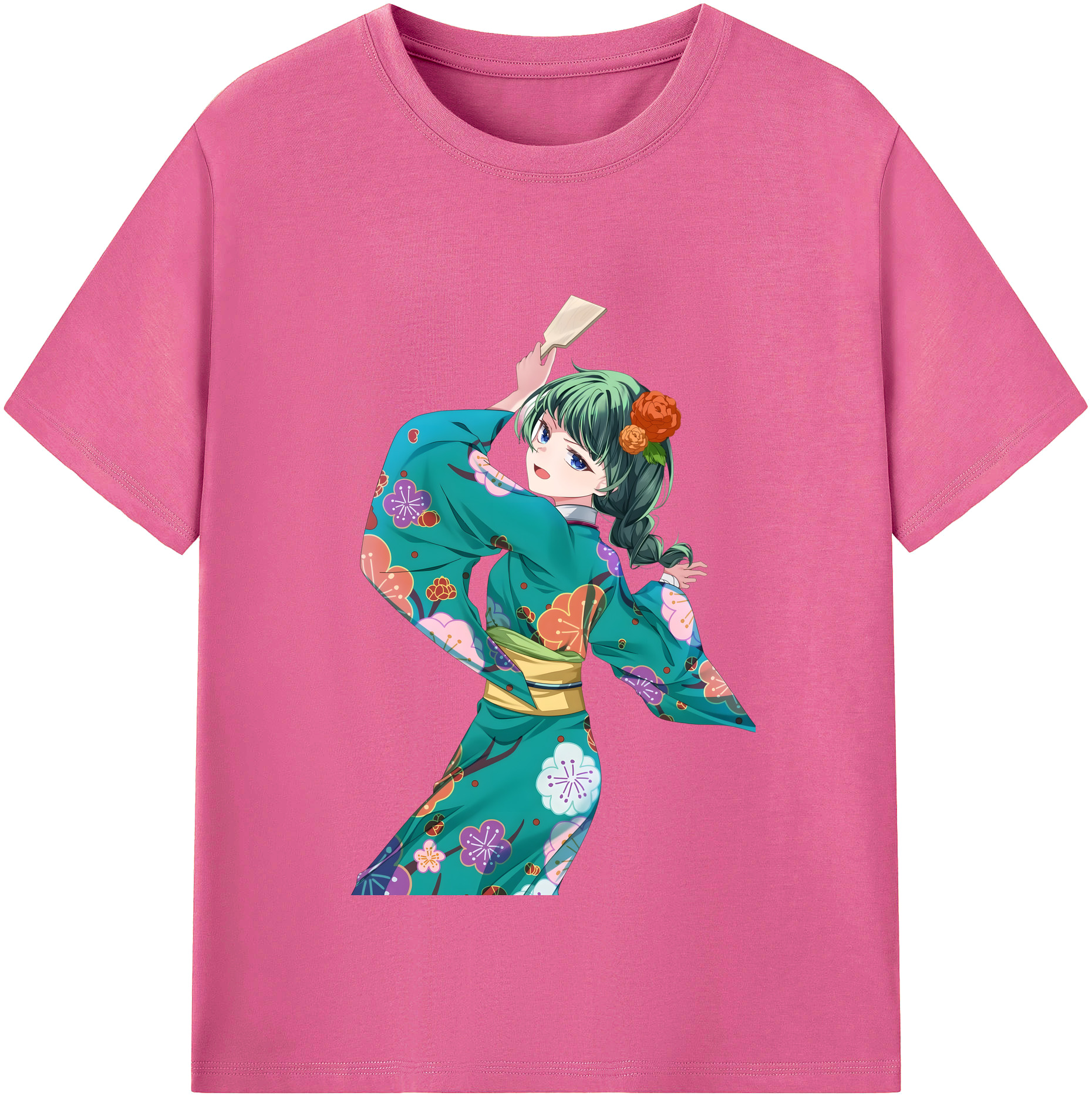 （画像用） 薬屋のひとりごと The Apothecary Diaries レディースカジュアルプリントTシャツ（綿100％）