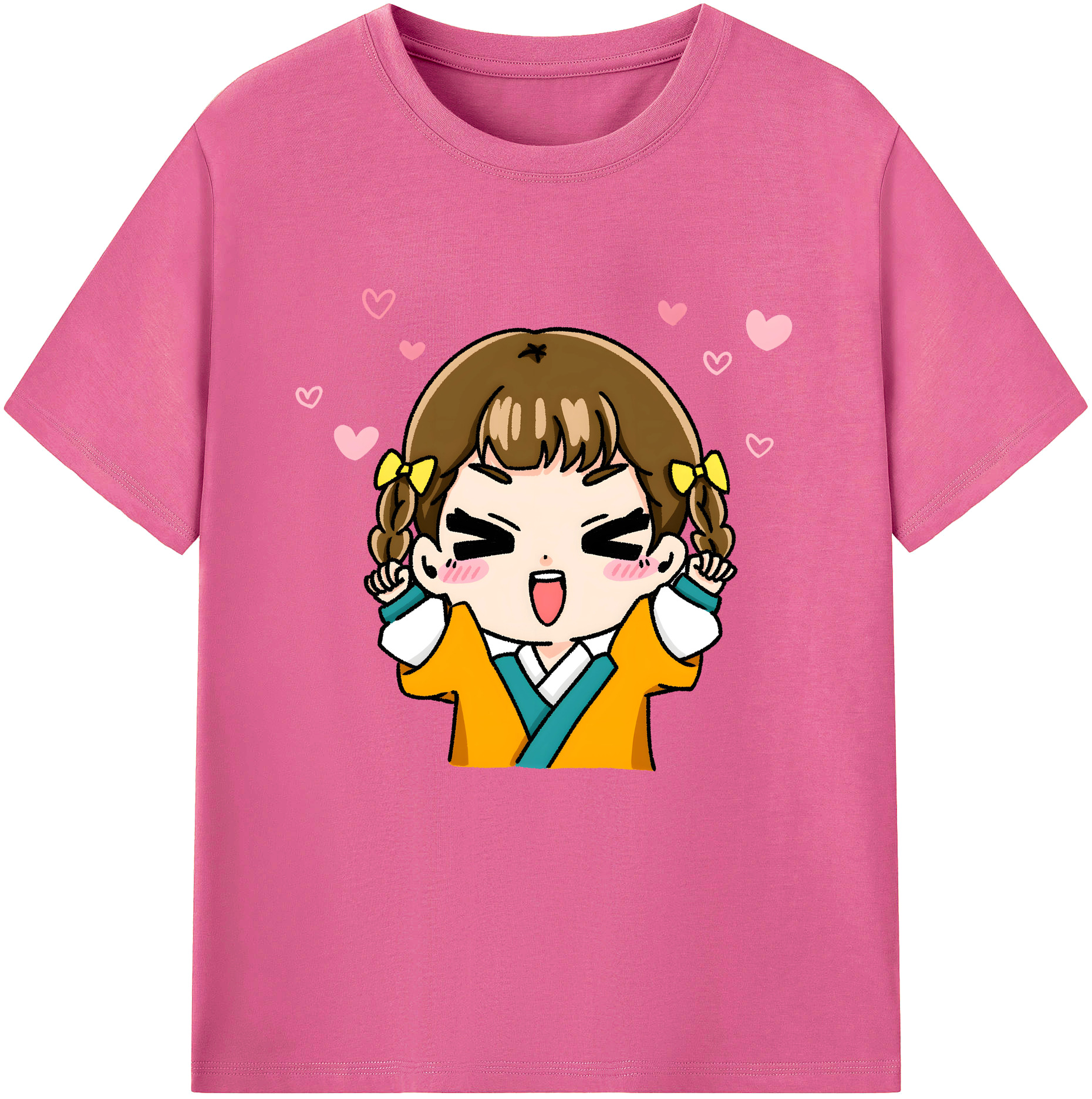（画像用） 薬屋のひとりごと The Apothecary Diaries レディースカジュアルプリントTシャツ（綿100％）