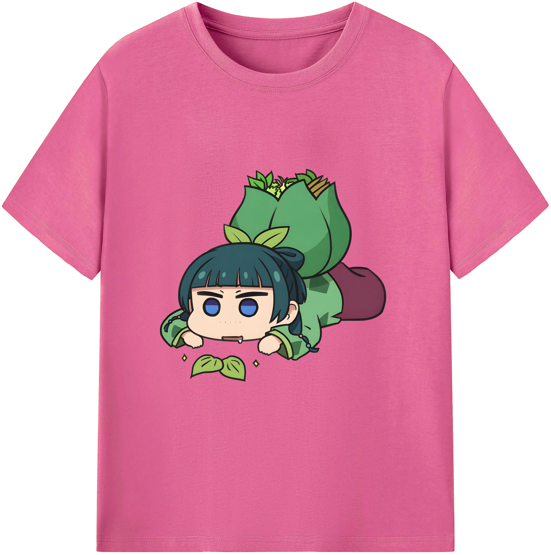 （画像用） 薬屋のひとりごと The Apothecary Diaries レディースカジュアルプリントTシャツ（綿100％）
