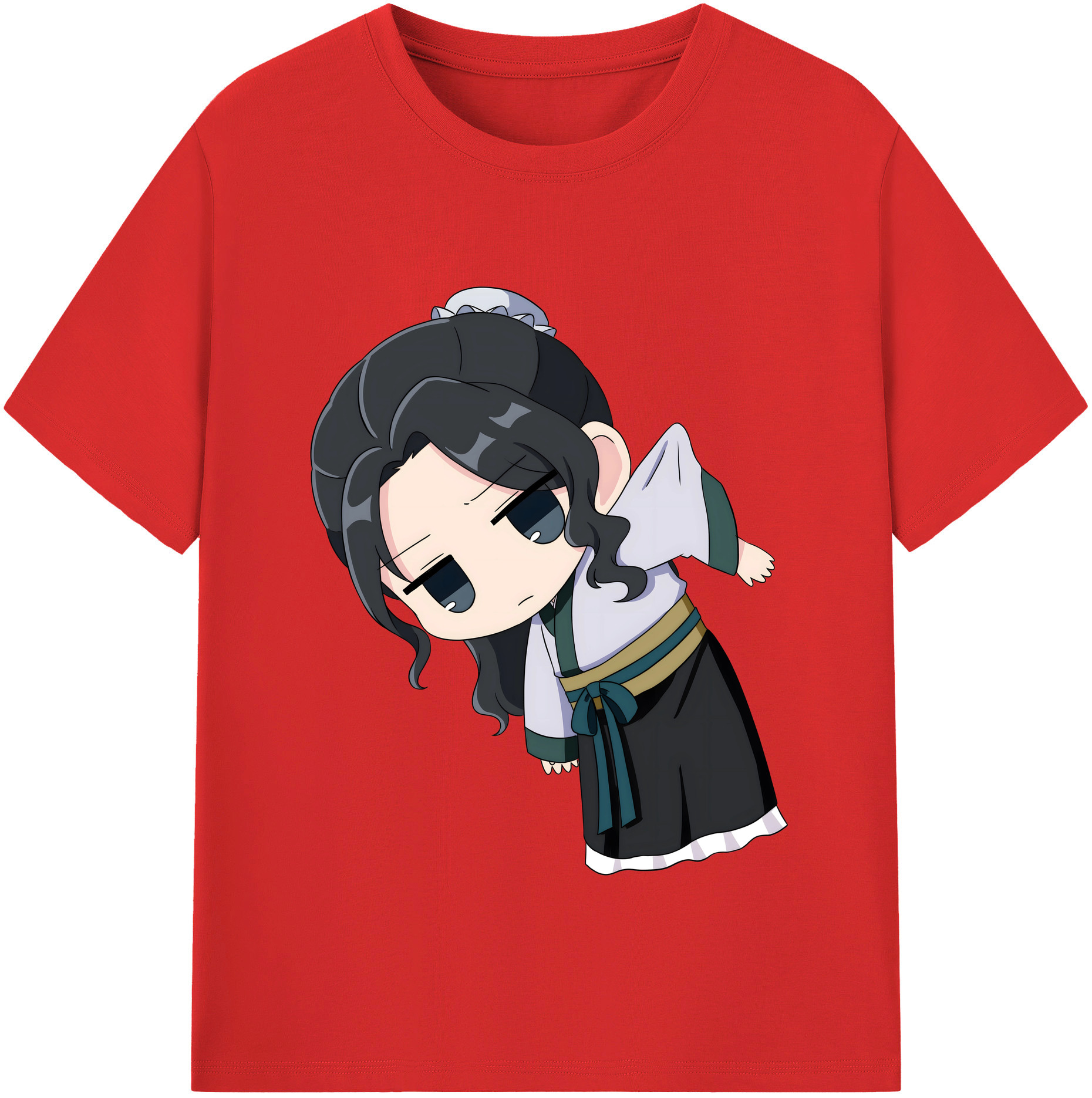 （画像用） 薬屋のひとりごと The Apothecary Diaries レディースカジュアルプリントTシャツ（綿100％）