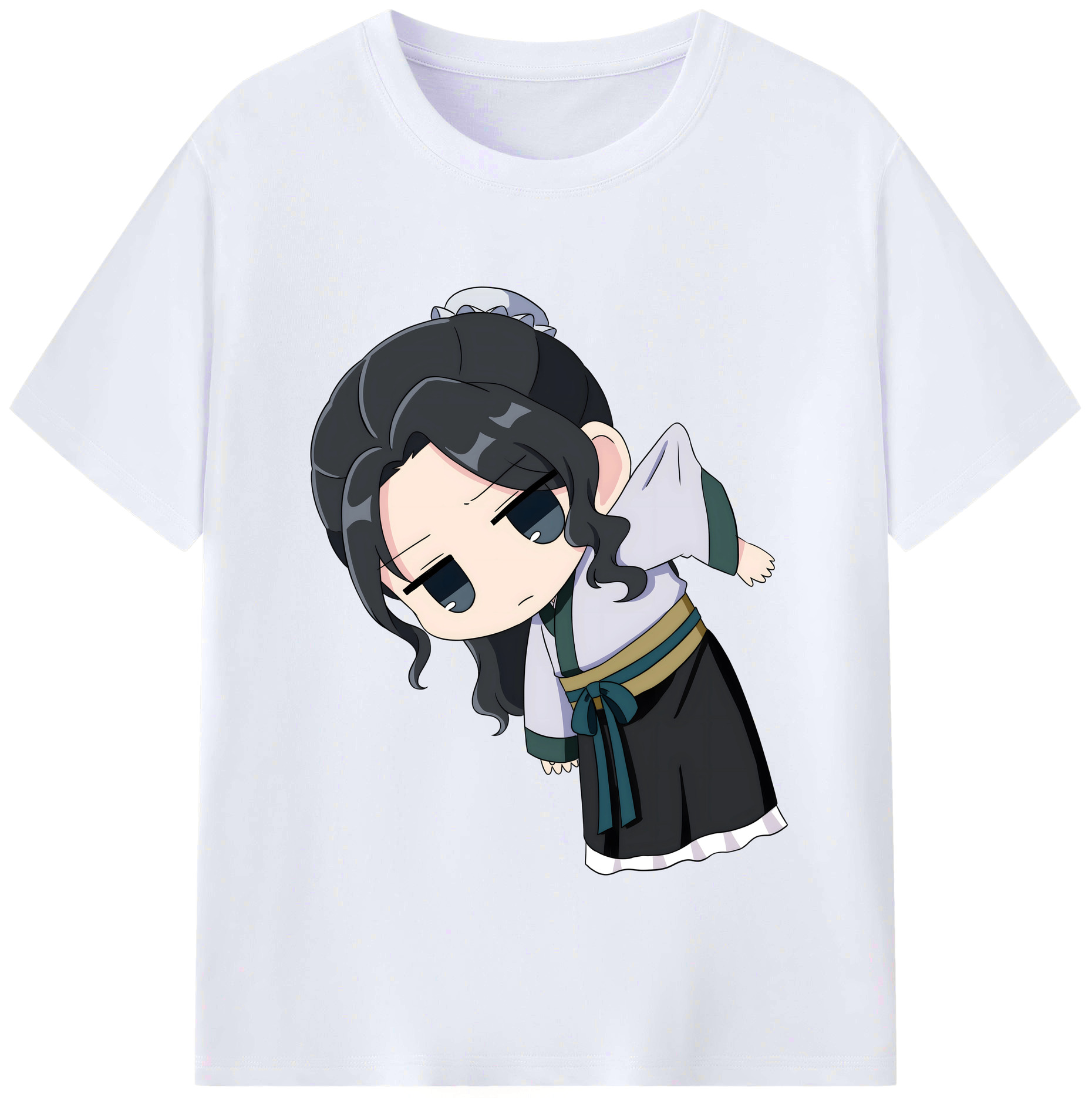 （画像用） 薬屋のひとりごと The Apothecary Diaries レディースカジュアルプリントTシャツ（綿100％）