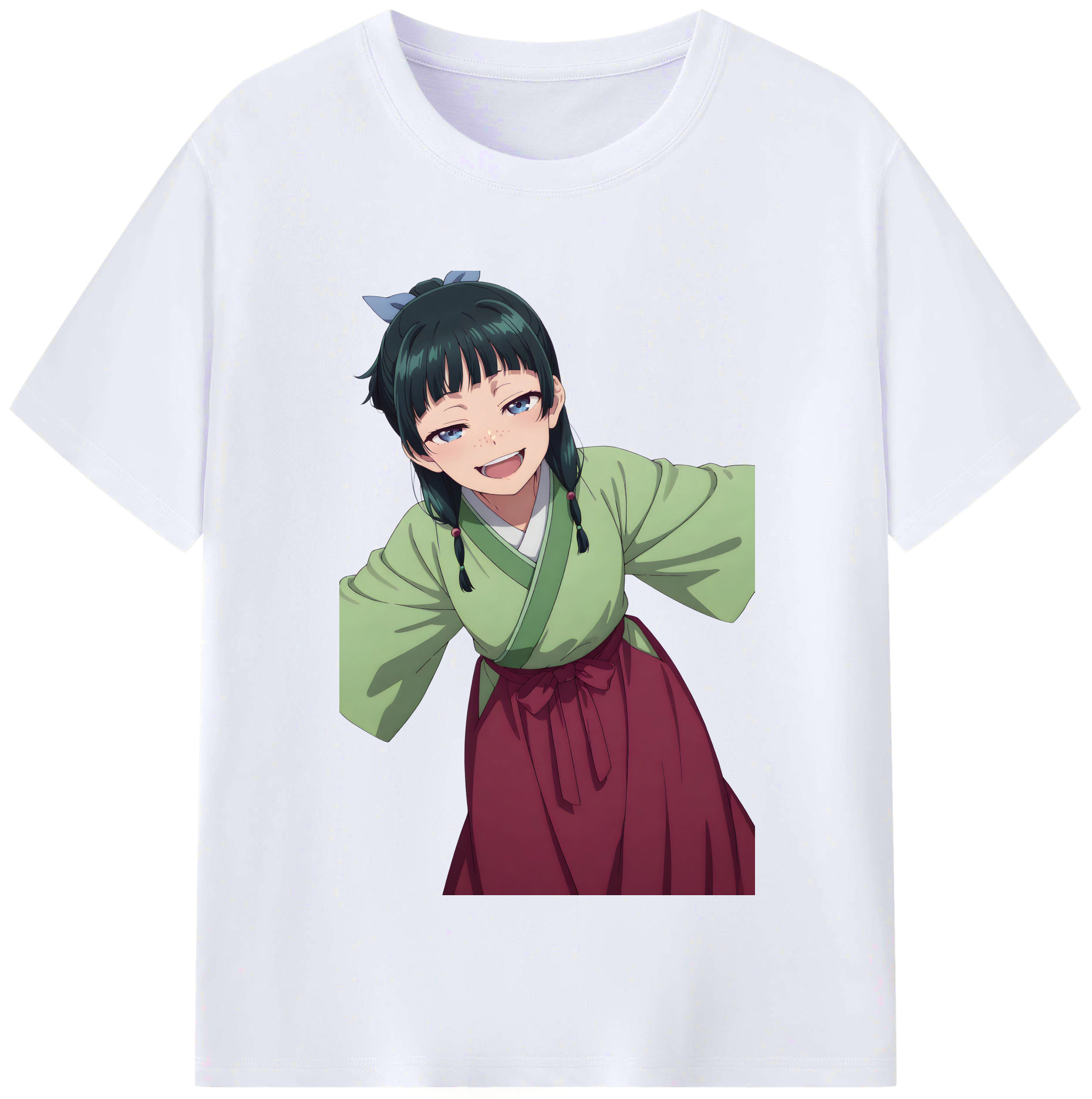 （画像用） 薬屋のひとりごと The Apothecary Diaries レディースカジュアルプリントTシャツ（綿100％）