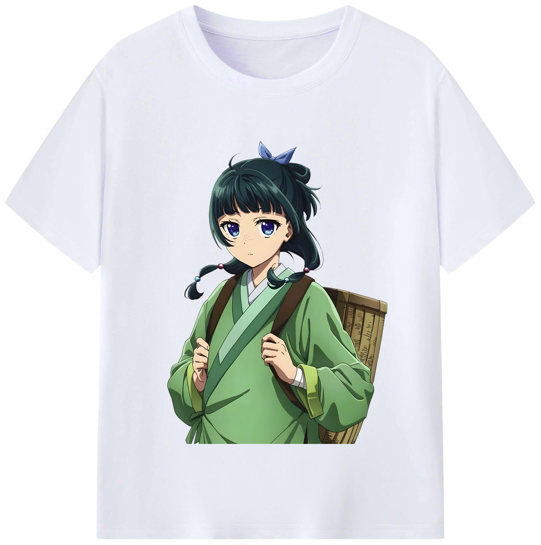 （画像用） 薬屋のひとりごと The Apothecary Diaries レディースカジュアルプリントTシャツ（綿100％）