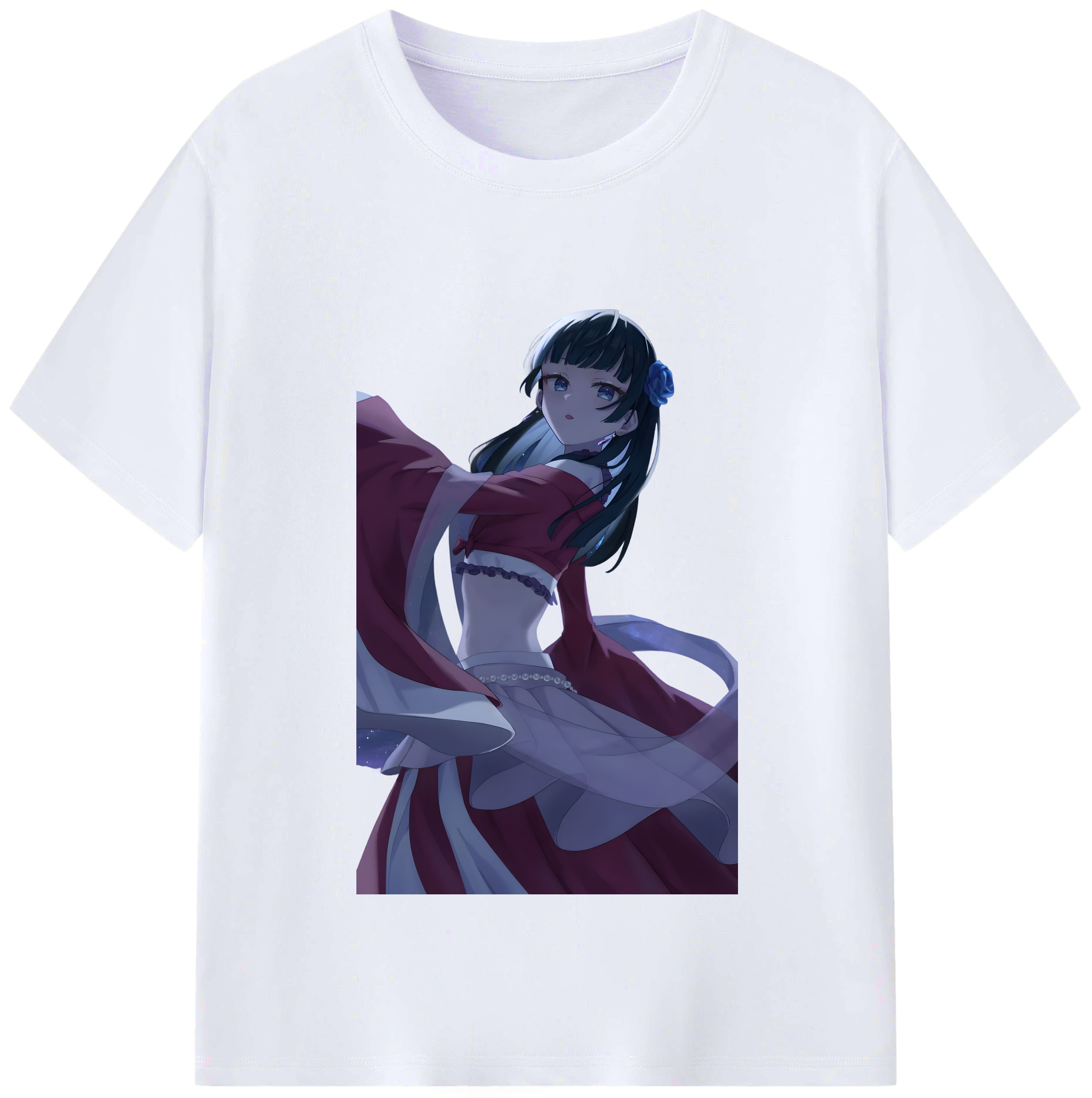 （画像用） 薬屋のひとりごと The Apothecary Diaries レディースカジュアルプリントTシャツ（綿100％）