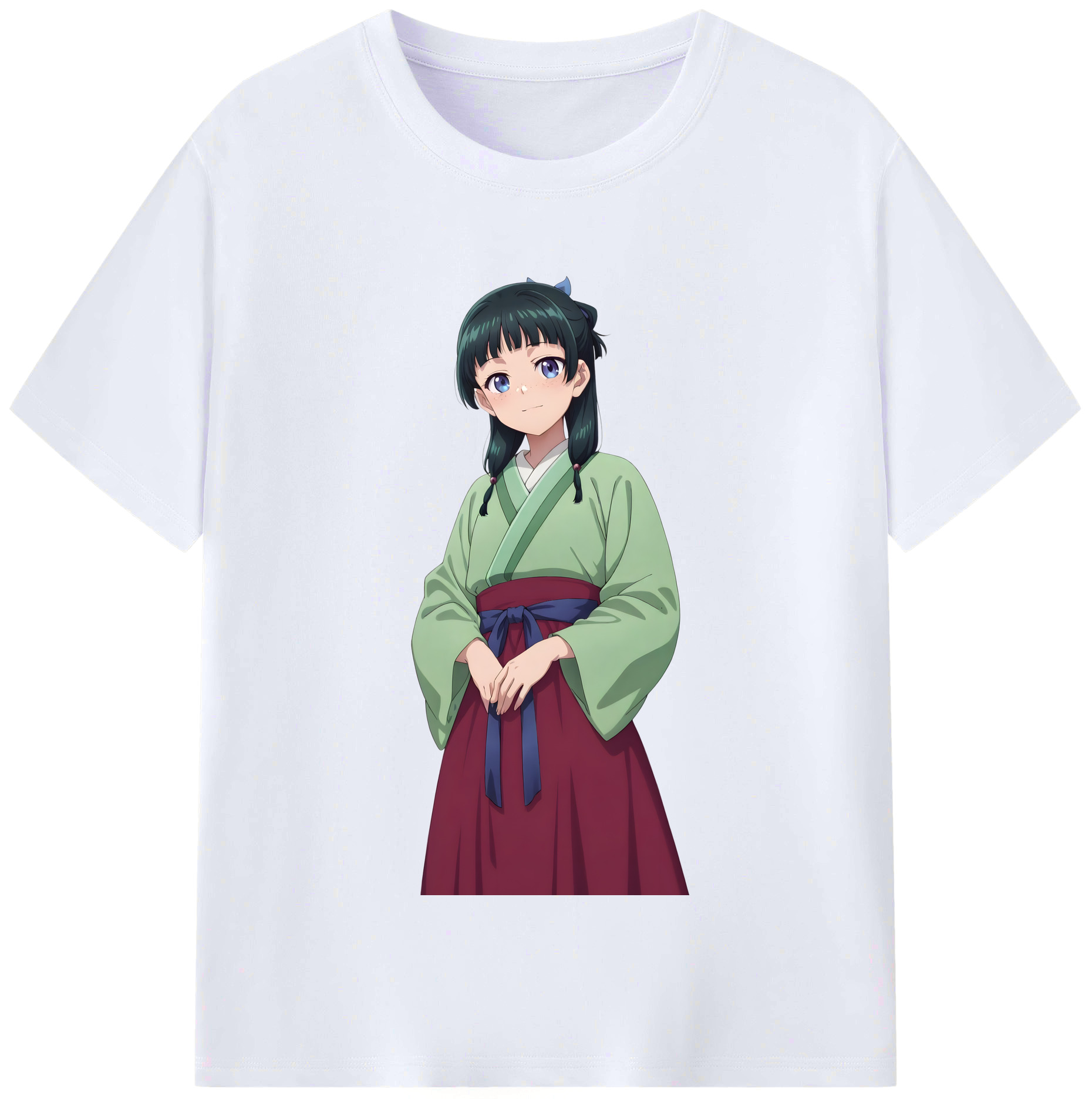 （画像用） 薬屋のひとりごと The Apothecary Diaries レディースカジュアルプリントTシャツ（綿100％）