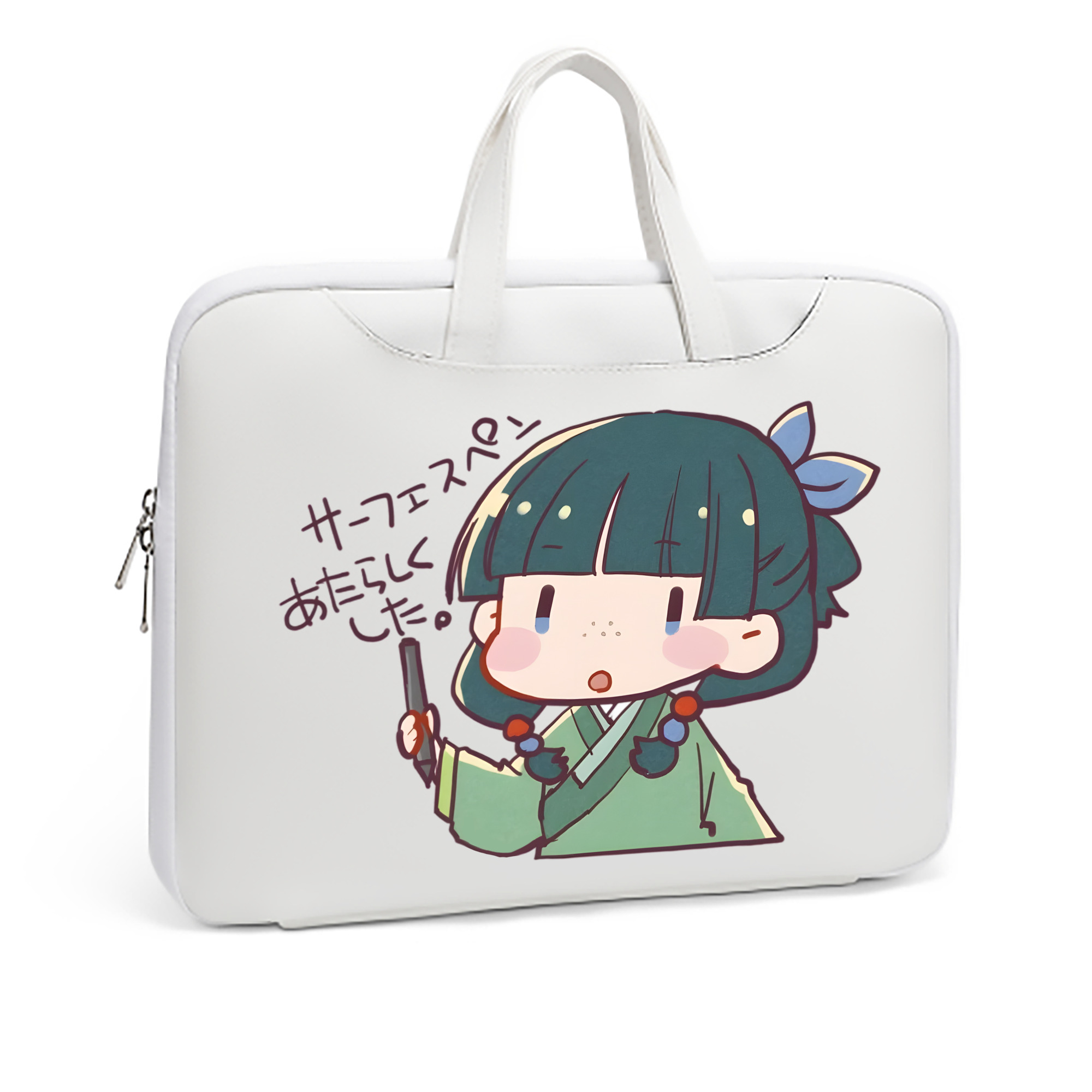 （画像用） 薬屋のひとりごと The Apothecary Diaries レザーラップトップバッグ　ノートパソコンケース