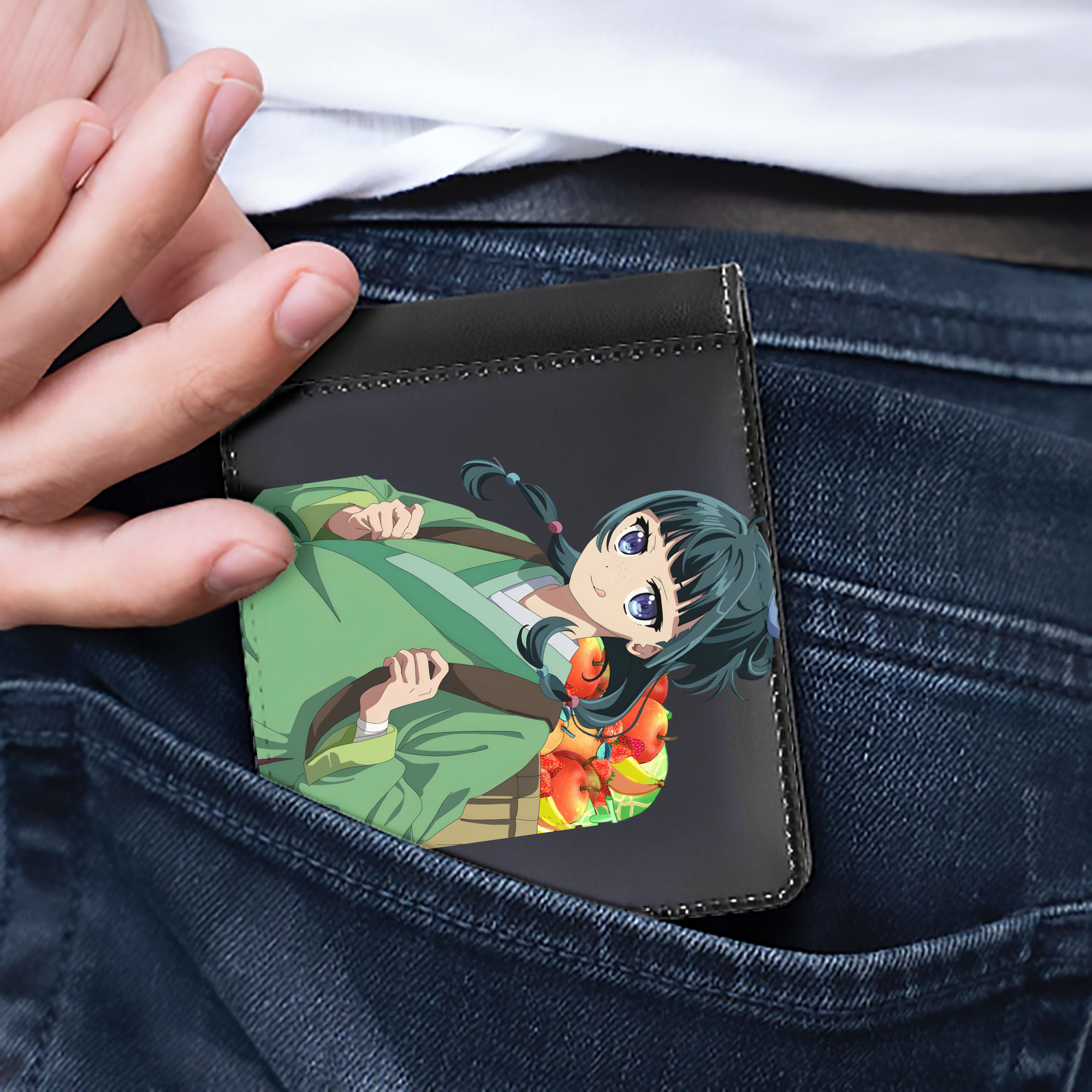 （画像用） 薬屋のひとりごと The Apothecary Diaries 二つ折り革財布