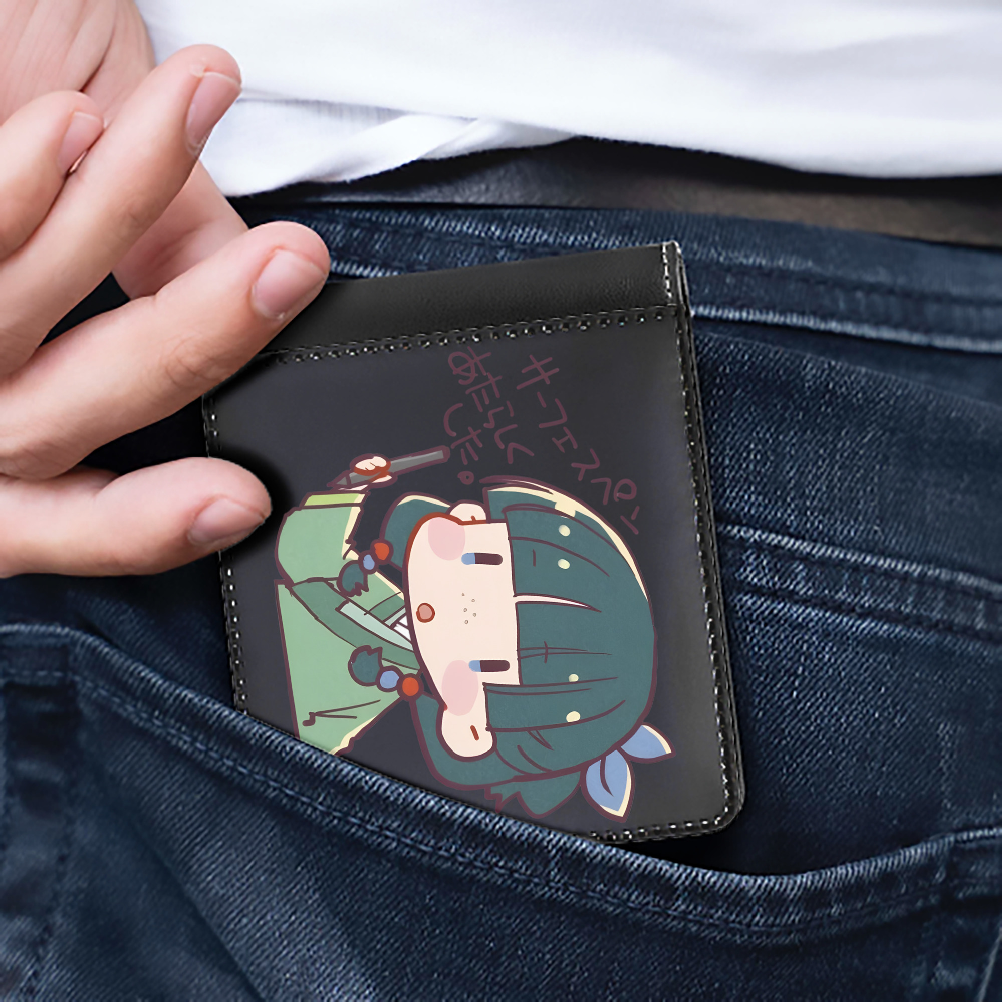 （画像用） 薬屋のひとりごと The Apothecary Diaries 二つ折り革財布