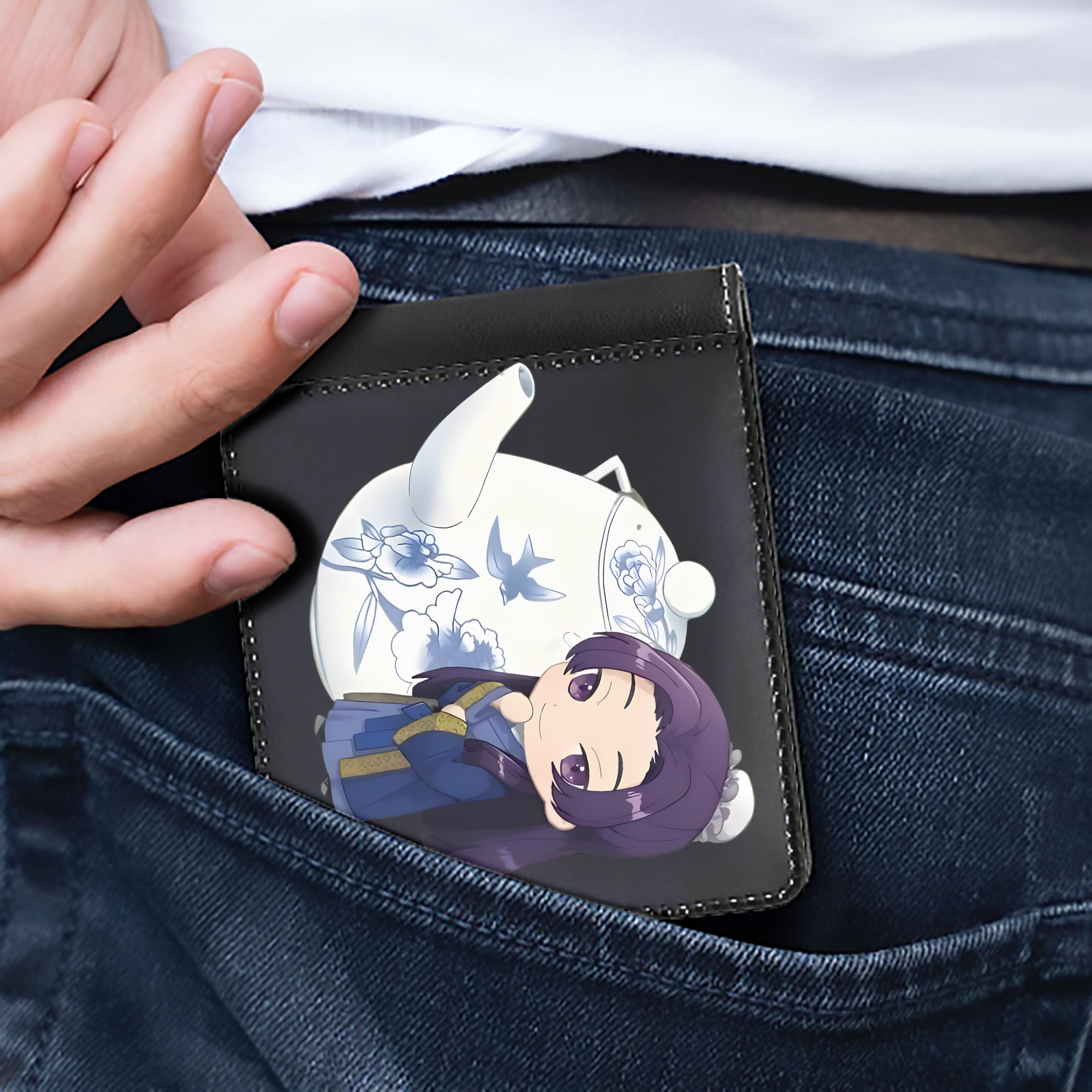 （画像用） 薬屋のひとりごと The Apothecary Diaries 二つ折り革財布