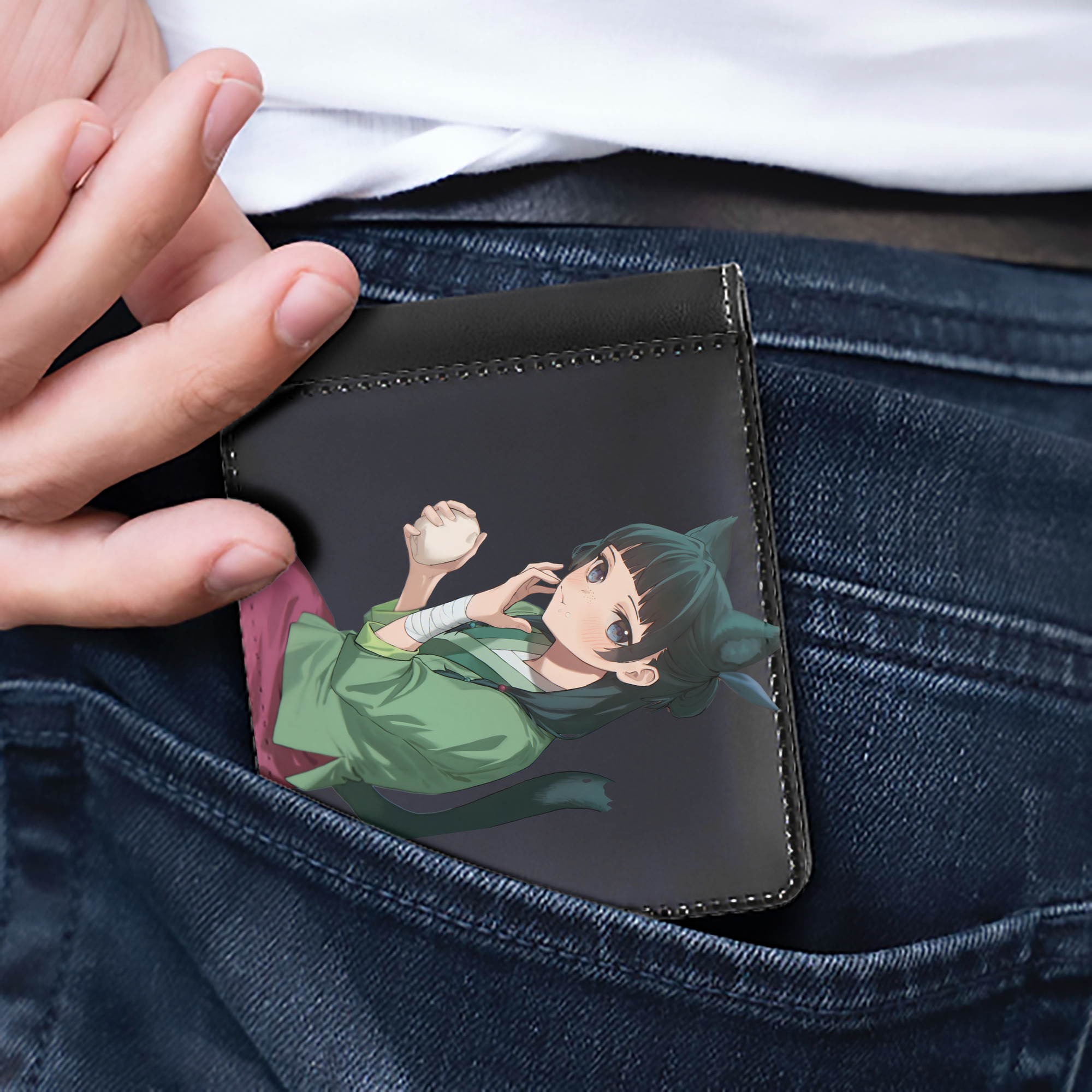 （画像用） 薬屋のひとりごと The Apothecary Diaries 二つ折り革財布