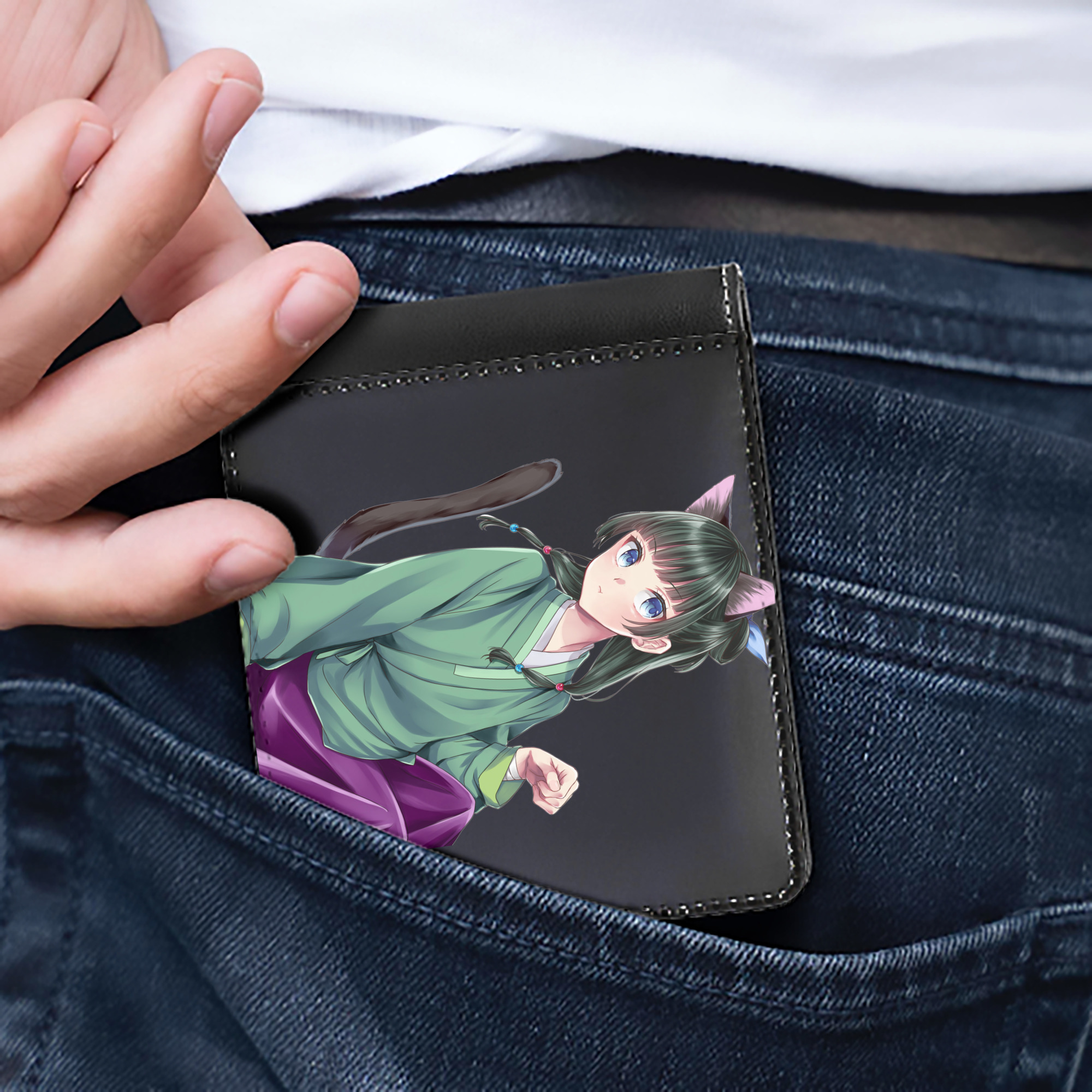 （画像用） 薬屋のひとりごと The Apothecary Diaries 二つ折り革財布