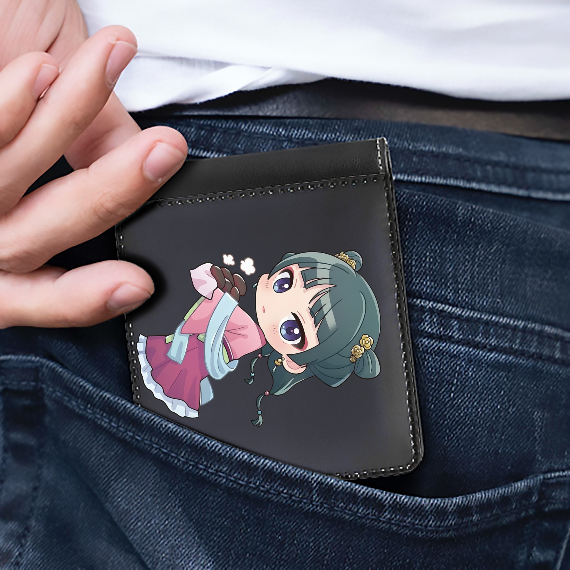（画像用） 薬屋のひとりごと The Apothecary Diaries 二つ折り革財布