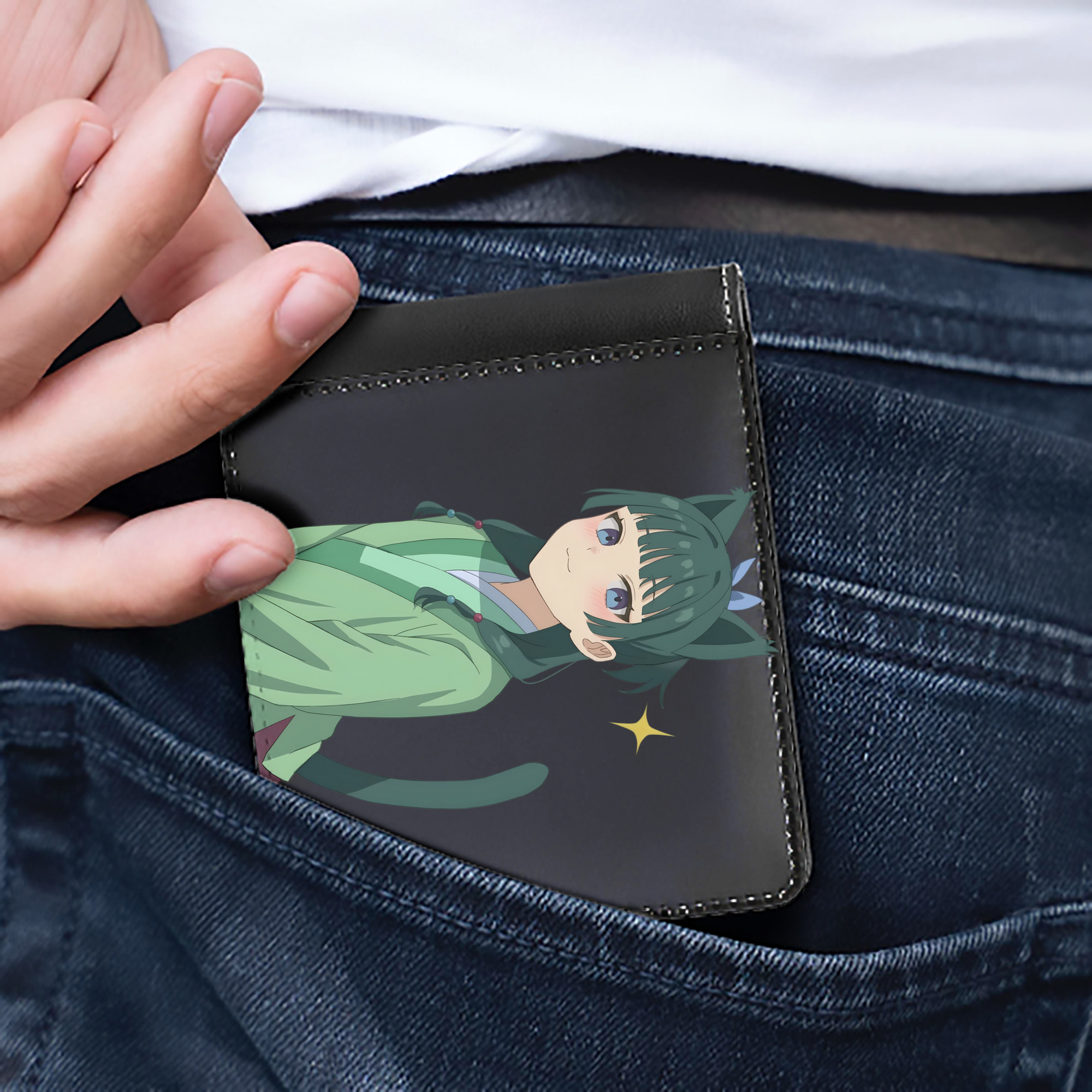 （画像用） 薬屋のひとりごと The Apothecary Diaries 二つ折り革財布