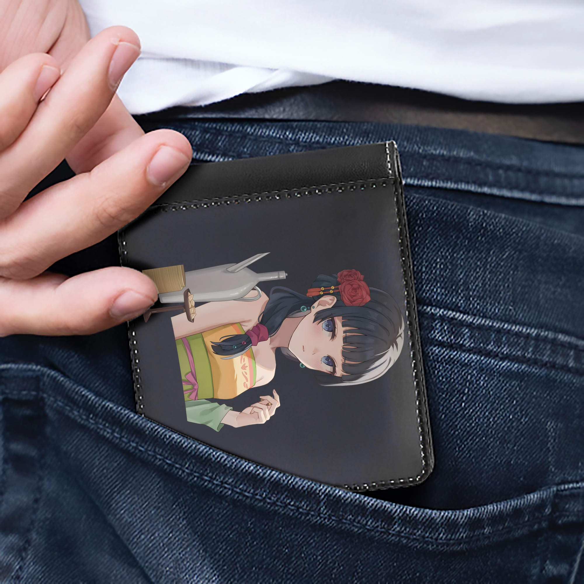 （画像用） 薬屋のひとりごと The Apothecary Diaries 二つ折り革財布