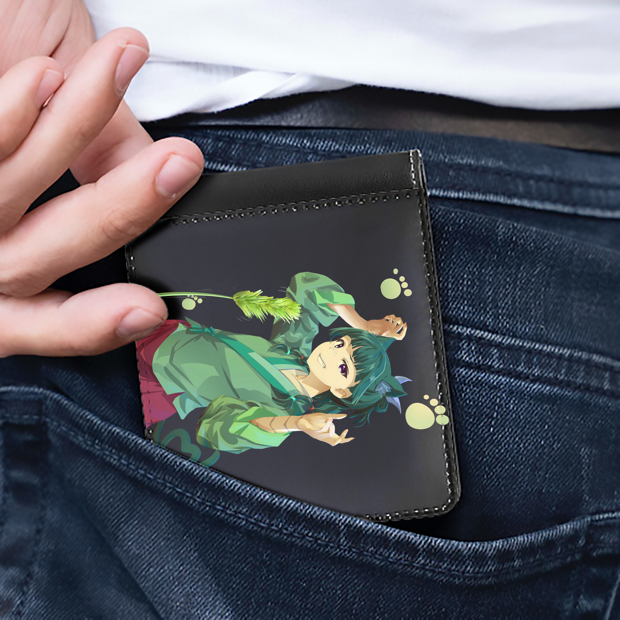 （画像用） 薬屋のひとりごと The Apothecary Diaries 二つ折り革財布