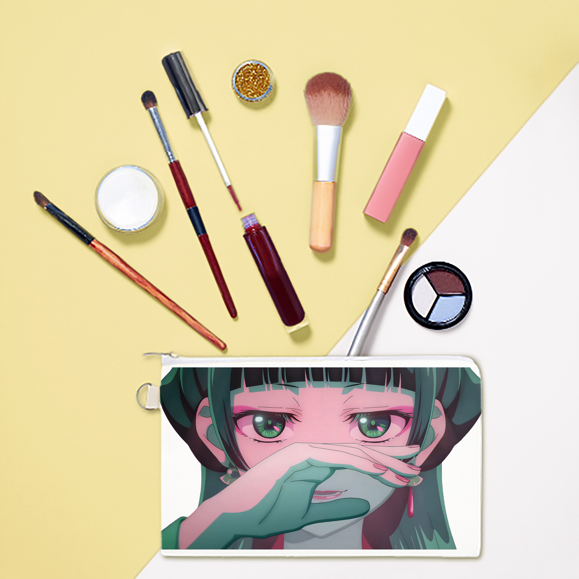 （画像用） 薬屋のひとりごと The Apothecary Diaries キャンバス生地ポーチ　小物入れ