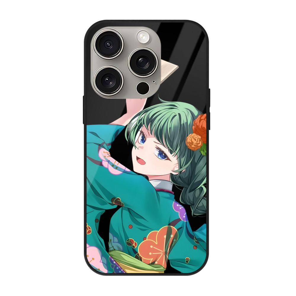 薬屋のひとりごと The Apothecary Diaries 【iPhone15Pro対応】スマホケース 耐衝撃＆黄変防止 背面ガラス