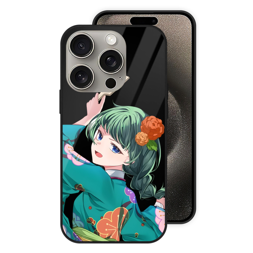 薬屋のひとりごと The Apothecary Diaries 【iPhone15Pro対応】スマホケース 耐衝撃＆黄変防止 背面ガラス