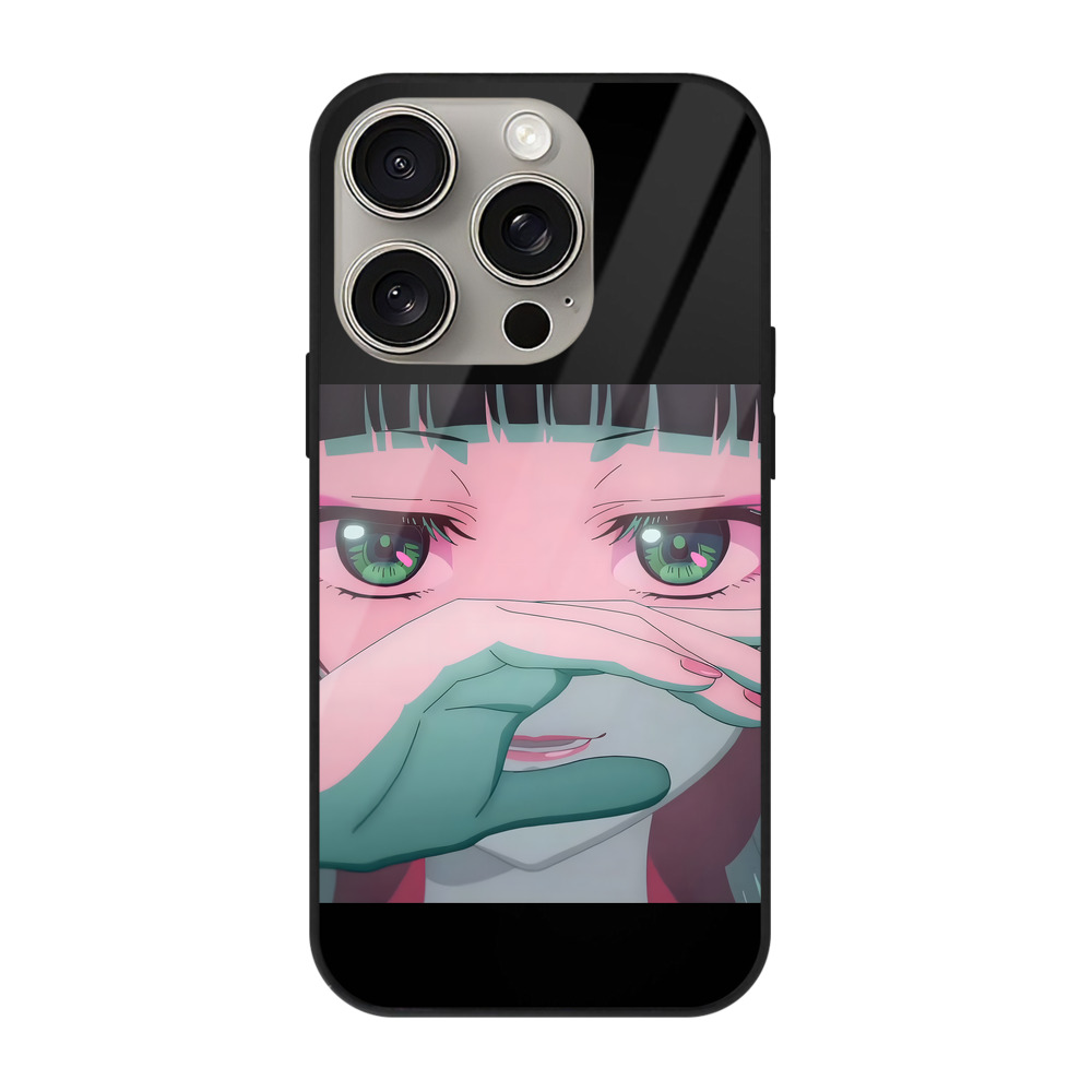 薬屋のひとりごと The Apothecary Diaries 【iPhone15Pro対応】スマホケース 耐衝撃＆黄変防止 背面ガラス