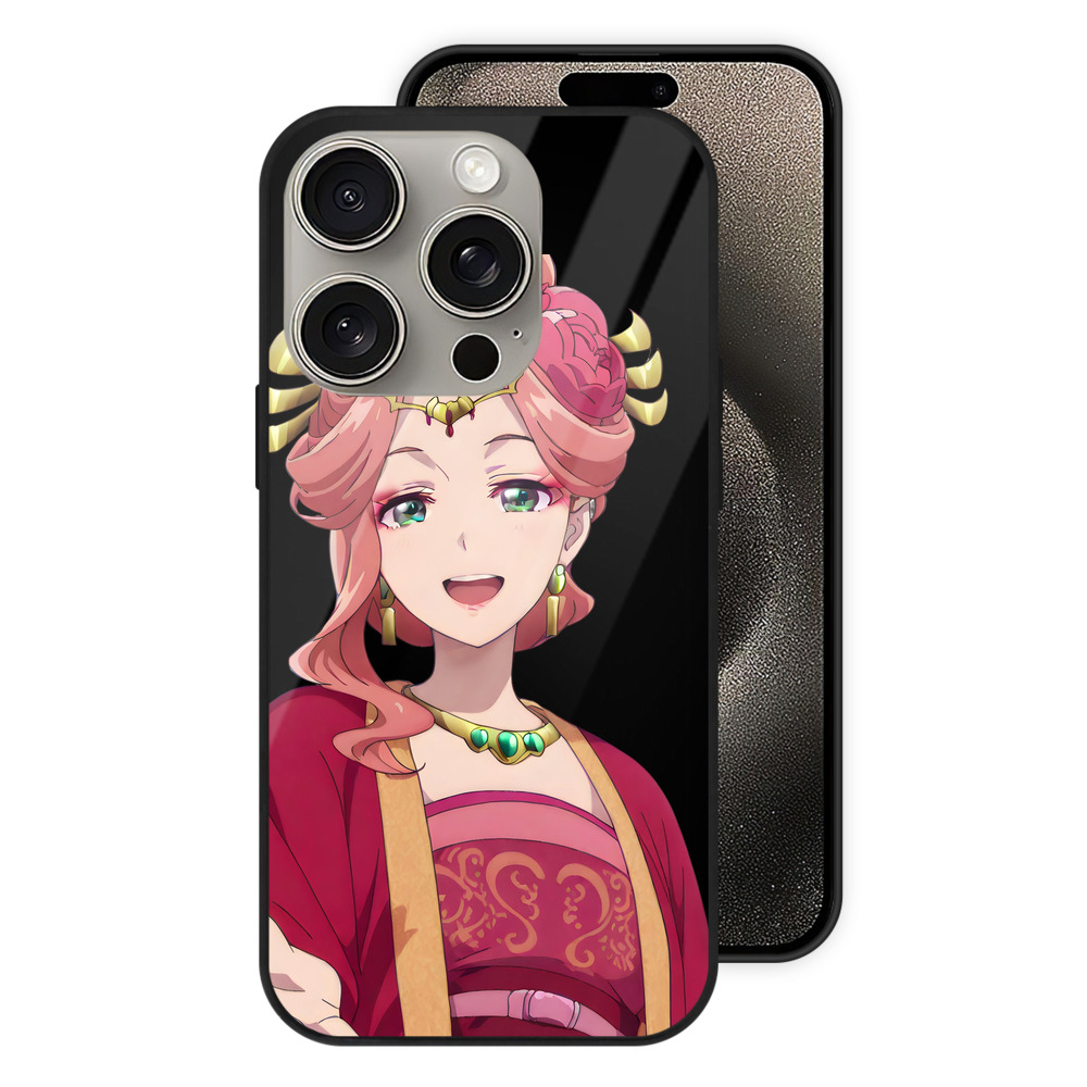 薬屋のひとりごと The Apothecary Diaries 【iPhone15Pro対応】スマホケース 耐衝撃＆黄変防止 背面ガラス