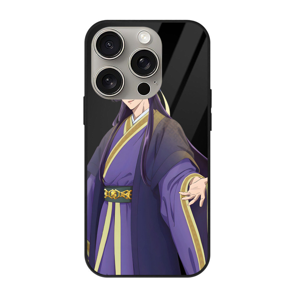 薬屋のひとりごと The Apothecary Diaries 【iPhone15Pro対応】スマホケース 耐衝撃＆黄変防止 背面ガラス