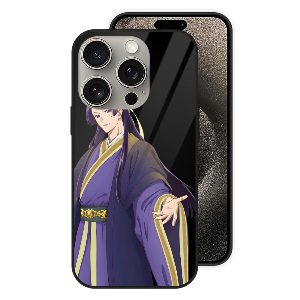 薬屋のひとりごと The Apothecary Diaries 【iPhone15Pro対応】スマホケース 耐衝撃＆黄変防止 背面ガラス