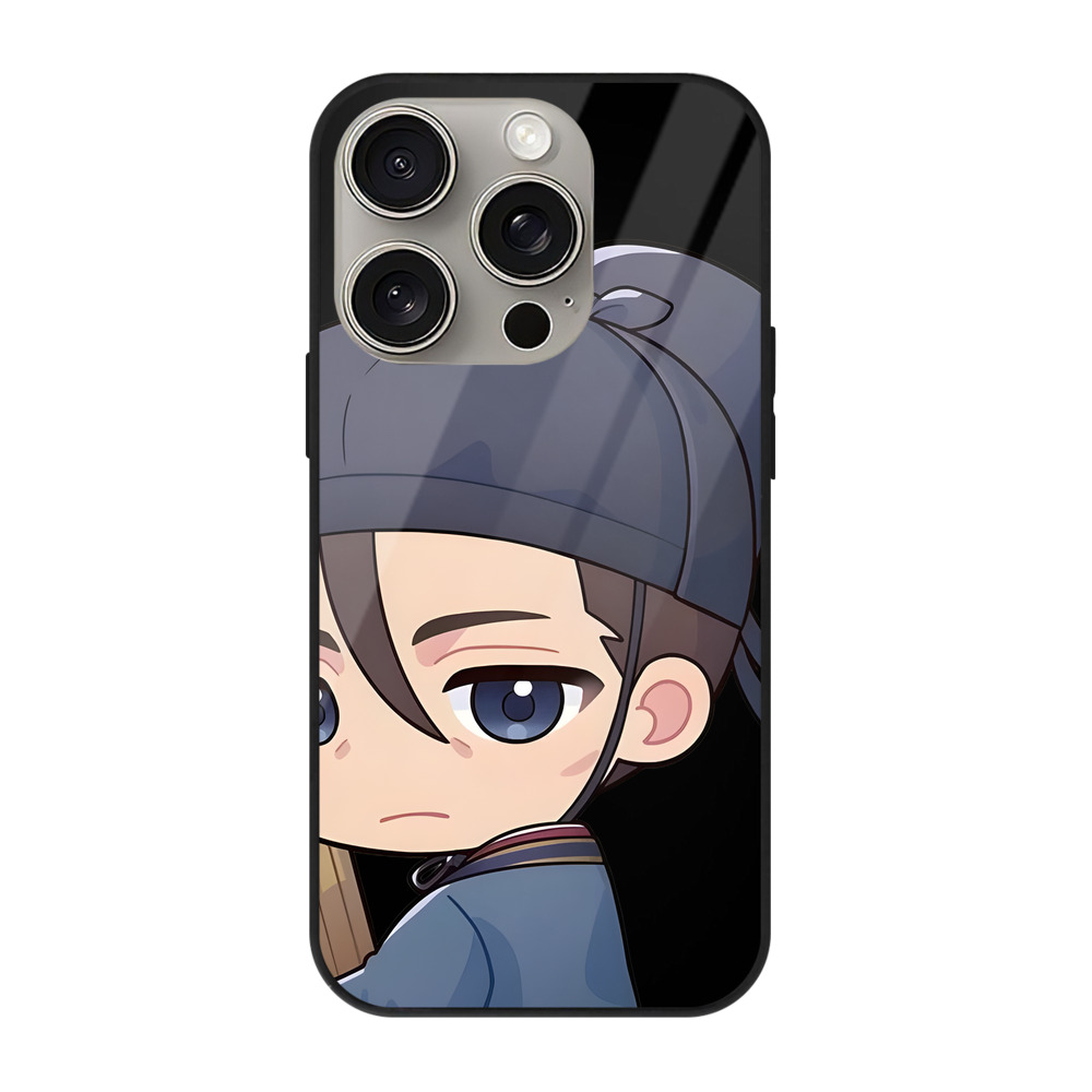 薬屋のひとりごと The Apothecary Diaries 【iPhone15Pro対応】スマホケース 耐衝撃＆黄変防止 背面ガラス