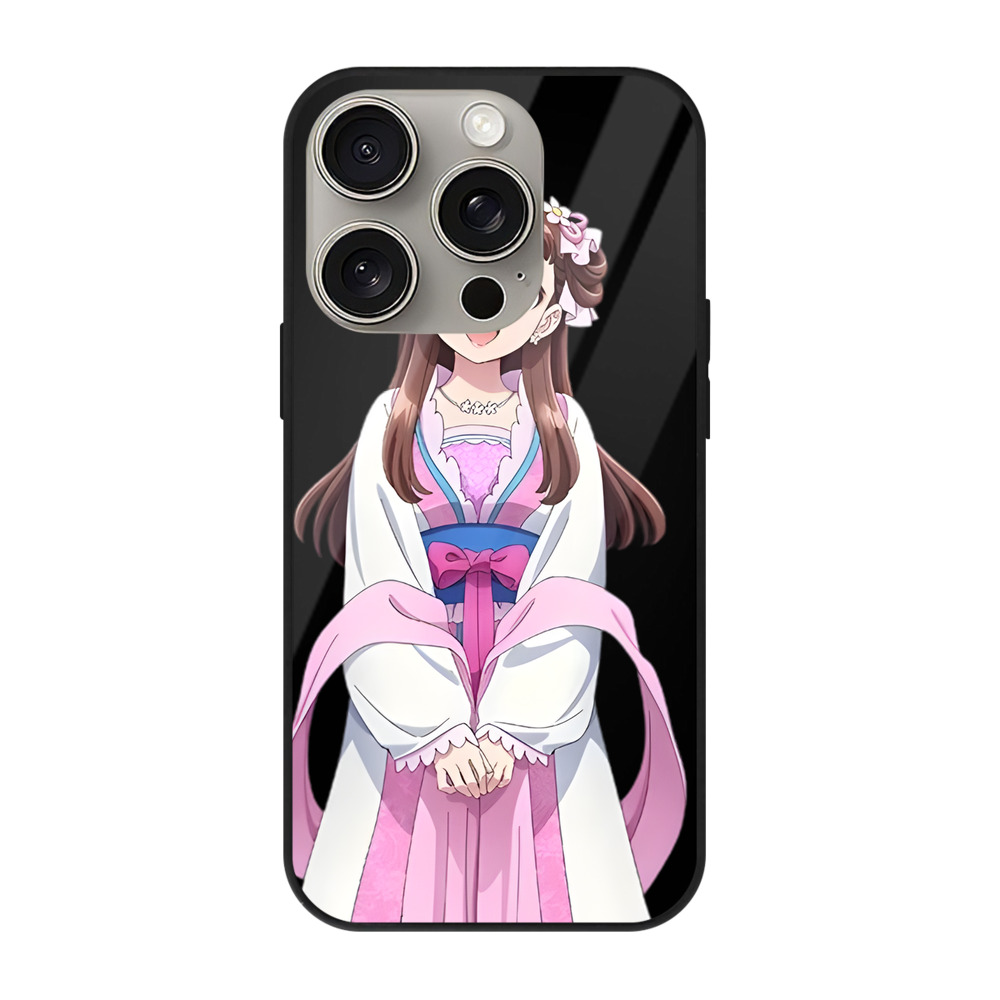 薬屋のひとりごと The Apothecary Diaries 【iPhone15Pro対応】スマホケース 耐衝撃＆黄変防止 背面ガラス