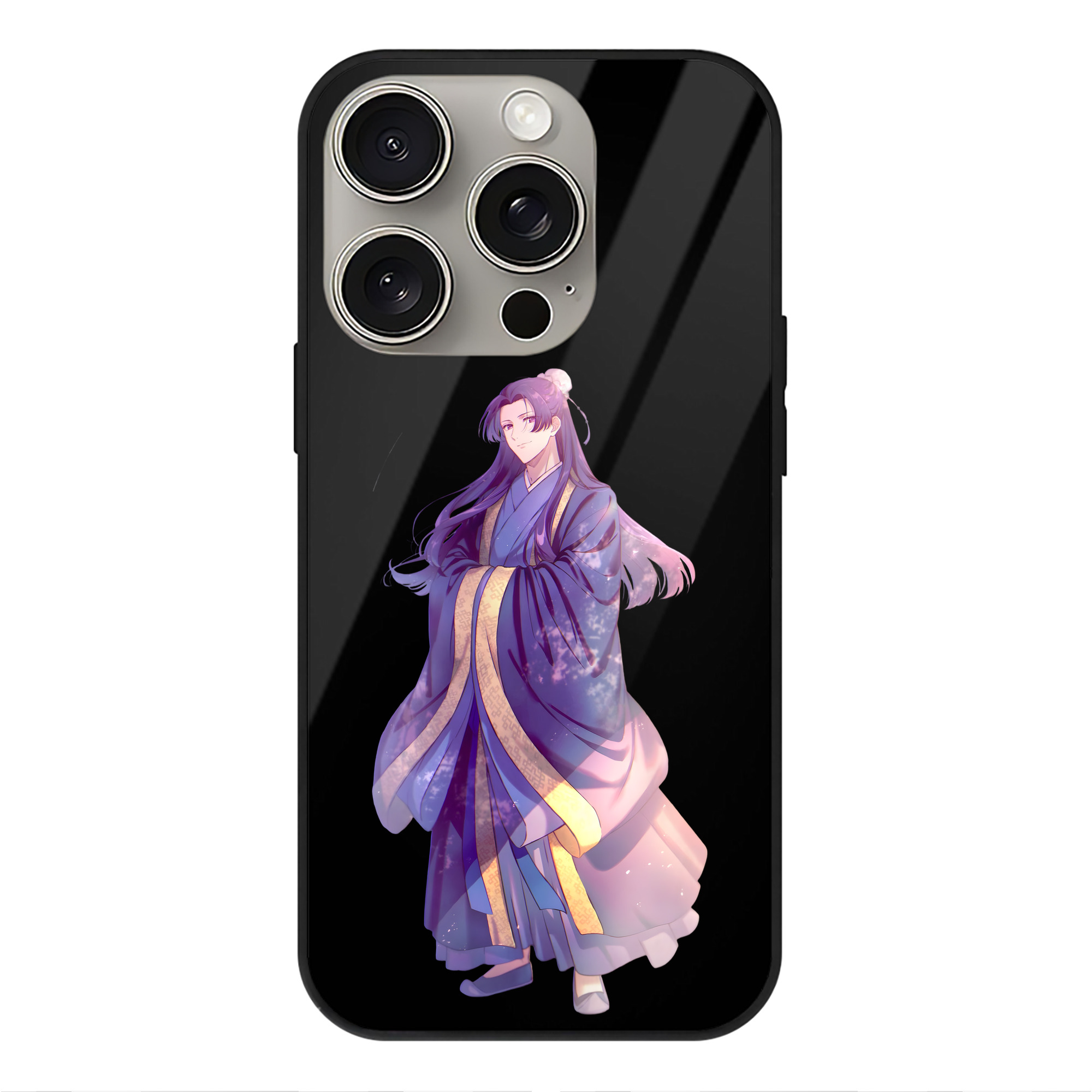 （画像用） 薬屋のひとりごと The Apothecary Diaries 【iPhone15Pro対応】スマホケース 耐衝撃＆黄変防止 背面ガラス