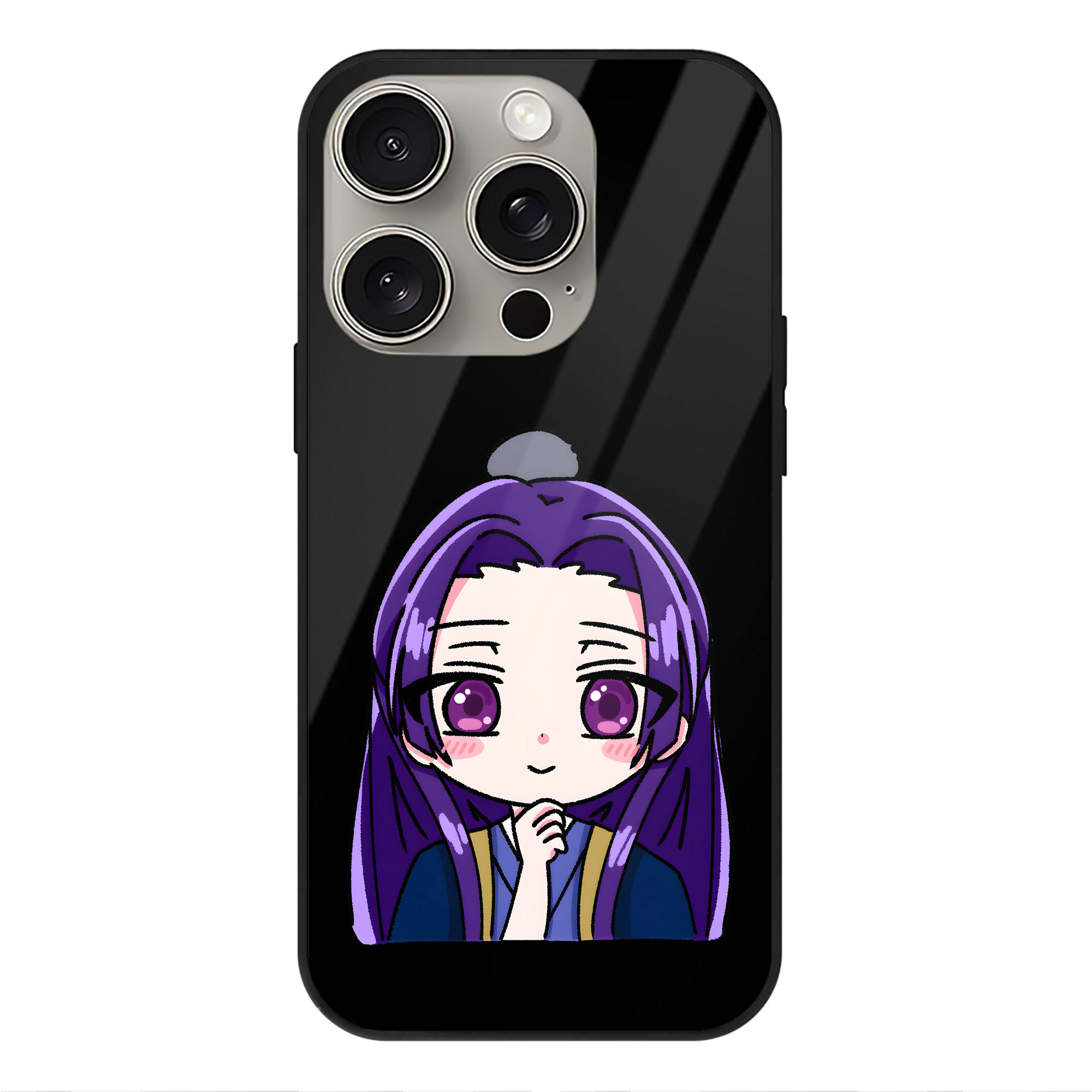 薬屋のひとりごと The Apothecary Diaries 【iPhone15Pro対応】スマホケース 耐衝撃＆黄変防止 背面ガラス
