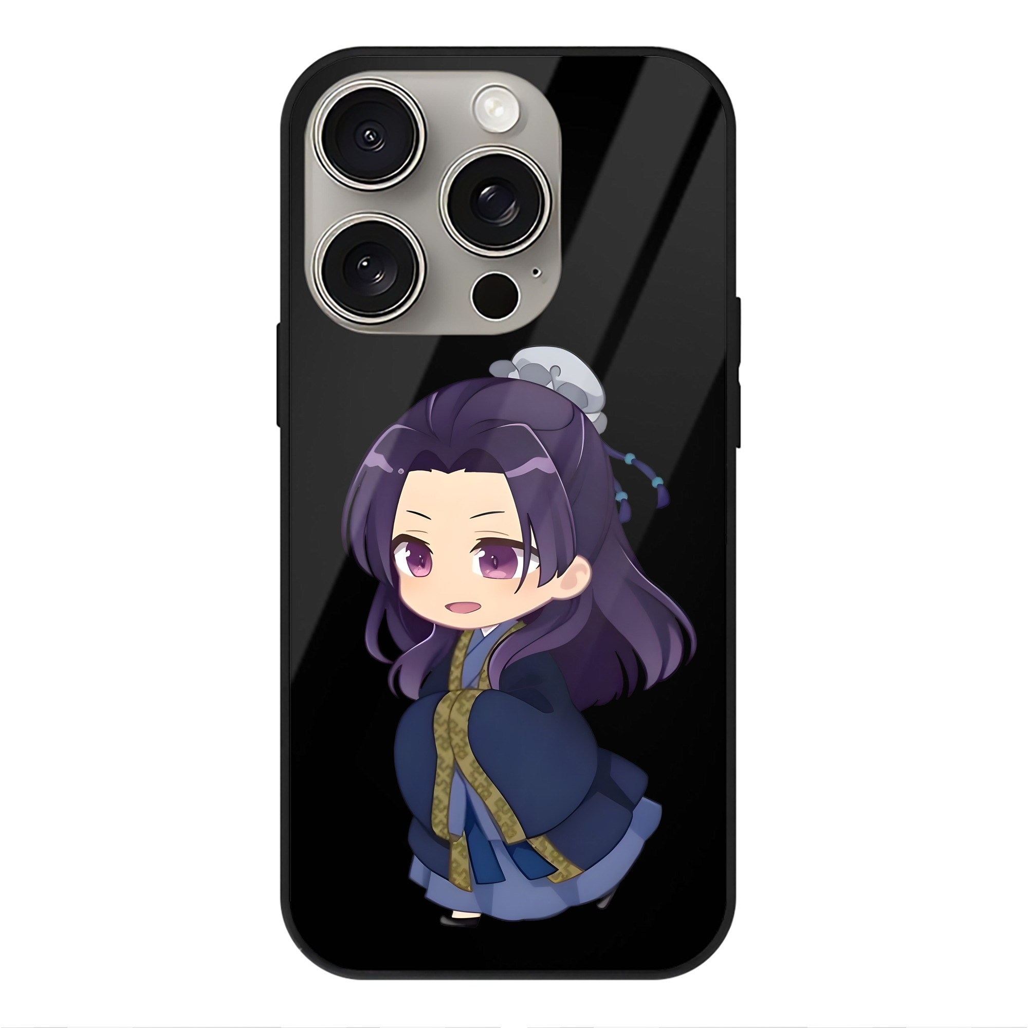 薬屋のひとりごと The Apothecary Diaries 【iPhone15Pro対応】スマホケース 耐衝撃＆黄変防止 背面ガラス