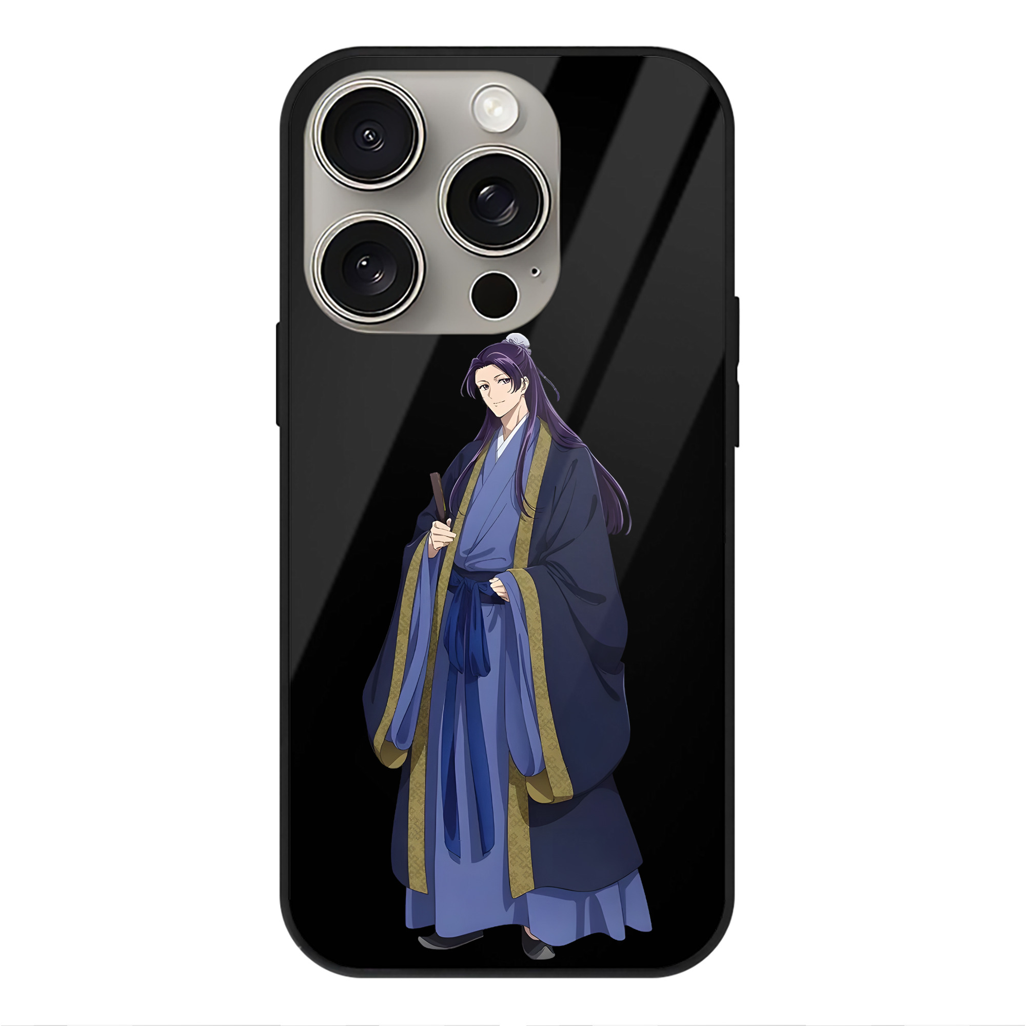 薬屋のひとりごと The Apothecary Diaries 【iPhone15Pro対応】スマホケース 耐衝撃＆黄変防止 背面ガラス