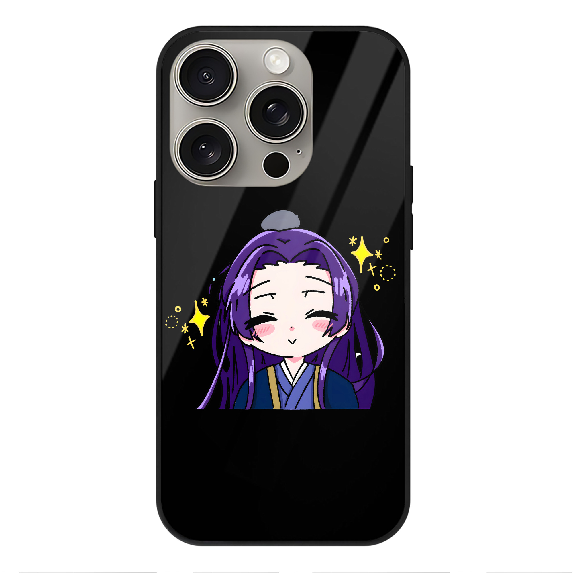 薬屋のひとりごと The Apothecary Diaries 【iPhone15Pro対応】スマホケース 耐衝撃＆黄変防止 背面ガラス