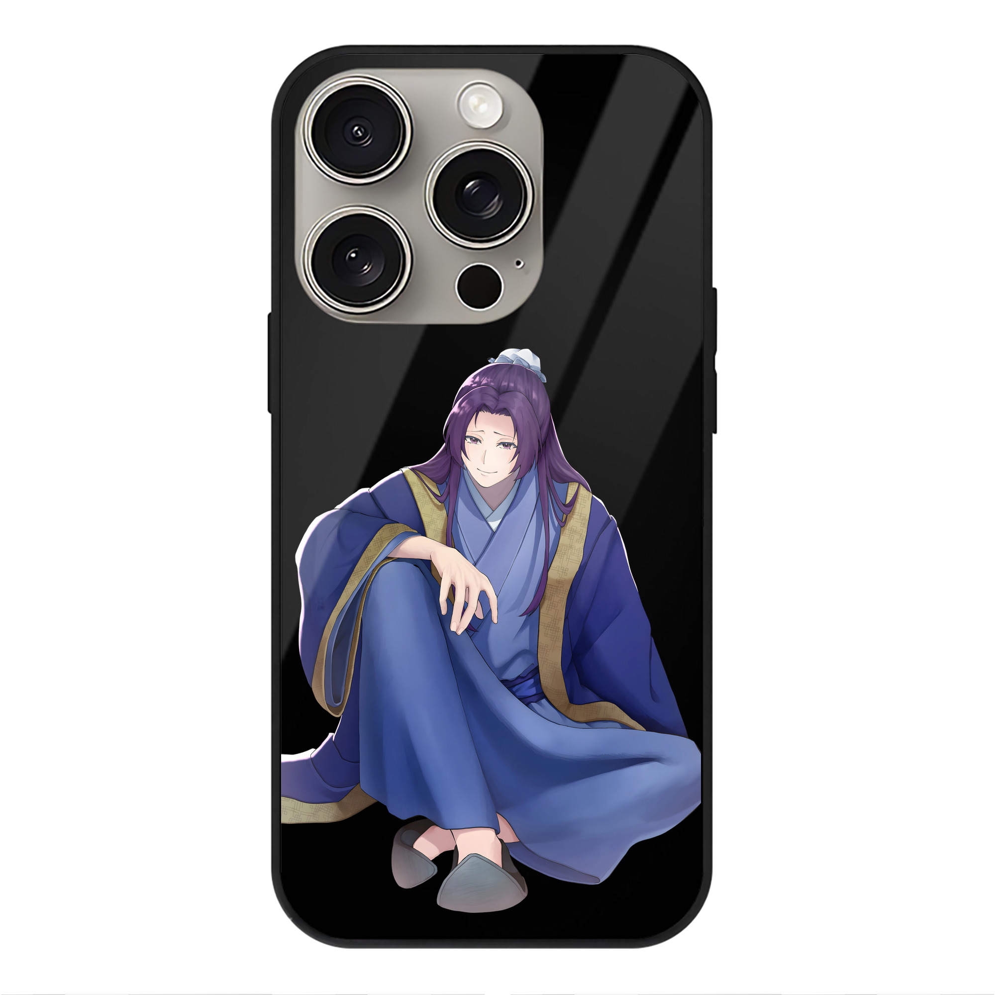 薬屋のひとりごと The Apothecary Diaries 【iPhone15Pro対応】スマホケース 耐衝撃＆黄変防止 背面ガラス