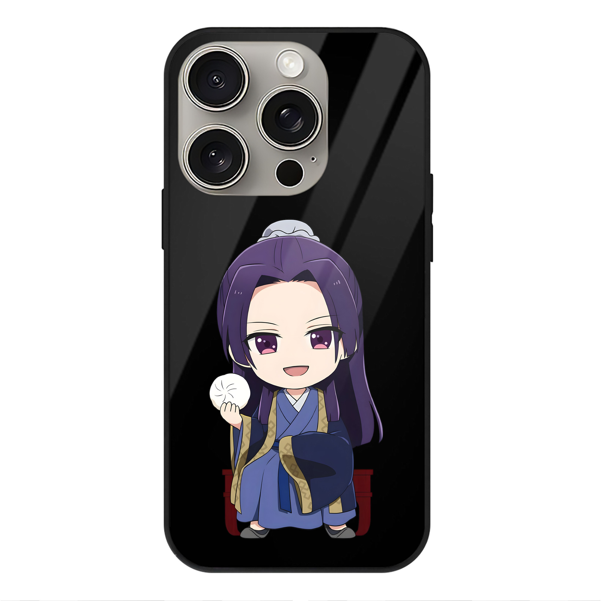 薬屋のひとりごと The Apothecary Diaries 【iPhone15Pro対応】スマホケース 耐衝撃＆黄変防止 背面ガラス