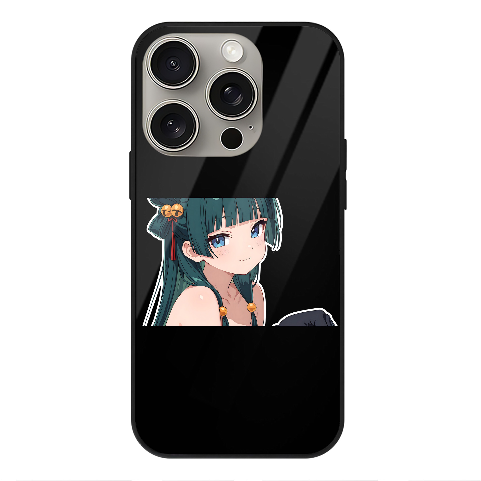 薬屋のひとりごと The Apothecary Diaries 【iPhone15Pro対応】スマホケース 耐衝撃＆黄変防止 背面ガラス