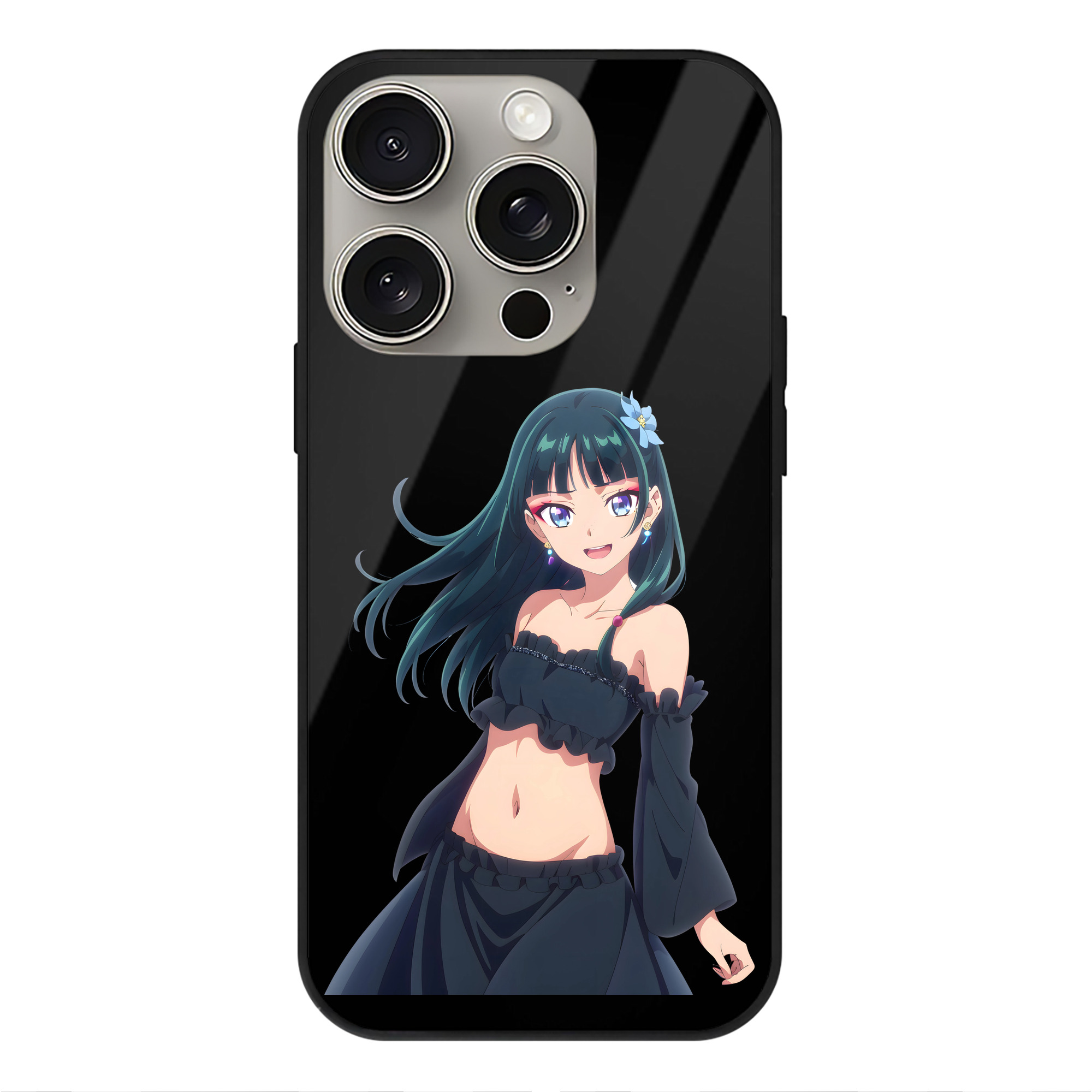 薬屋のひとりごと The Apothecary Diaries 【iPhone15Pro対応】スマホケース 耐衝撃＆黄変防止 背面ガラス