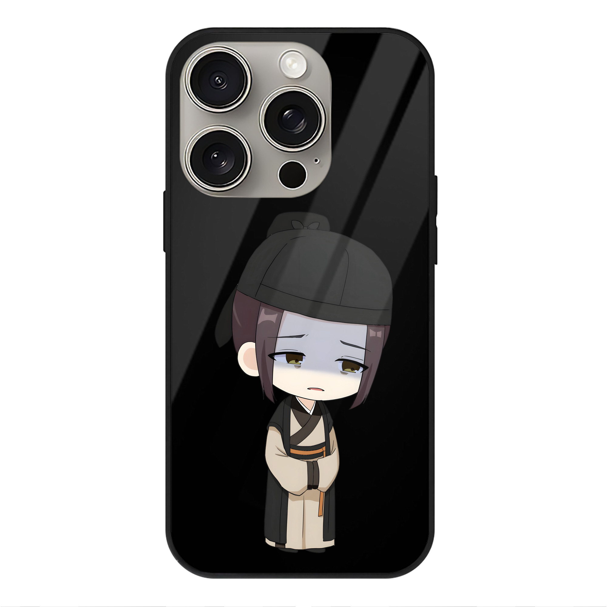 薬屋のひとりごと The Apothecary Diaries 【iPhone15Pro対応】スマホケース 耐衝撃＆黄変防止 背面ガラス
