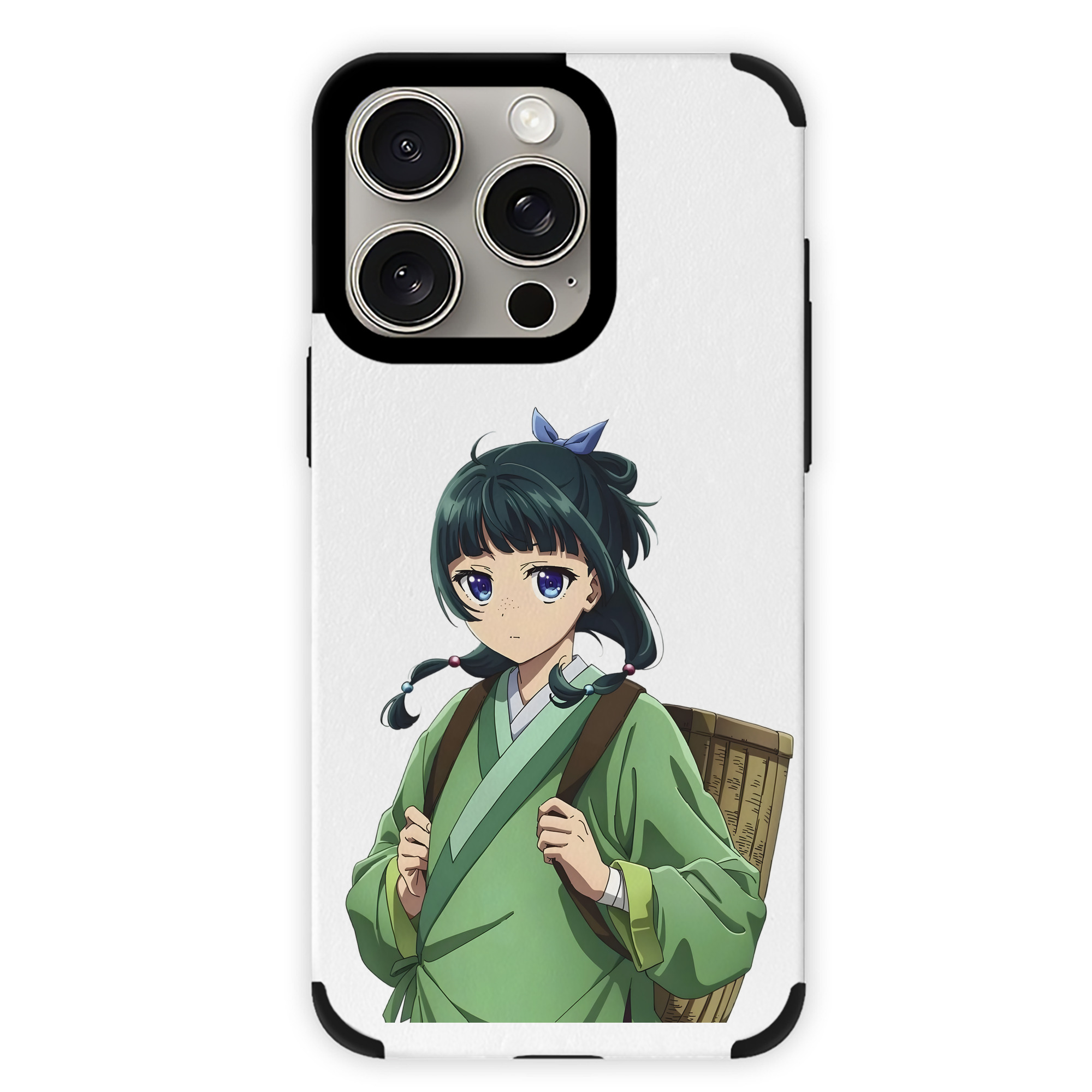 （画像用） 薬屋のひとりごと The Apothecary Diaries 【iPhone15ProMax対応】 PUレザー スマホケース 耐衝撃＆黄変防止