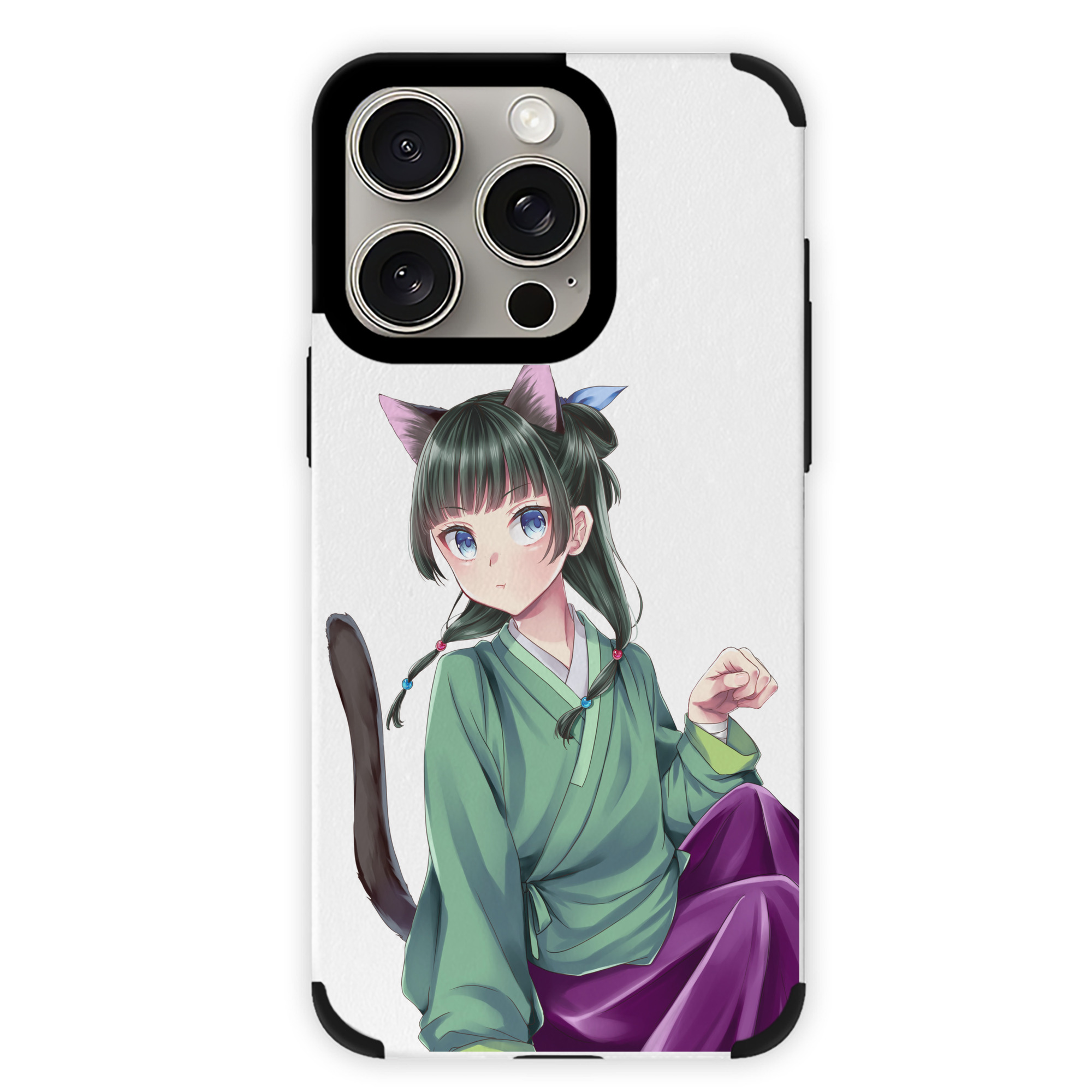 薬屋のひとりごと The Apothecary Diaries 【iPhone15ProMax対応】 PUレザー スマホケース 耐衝撃＆黄変防止
