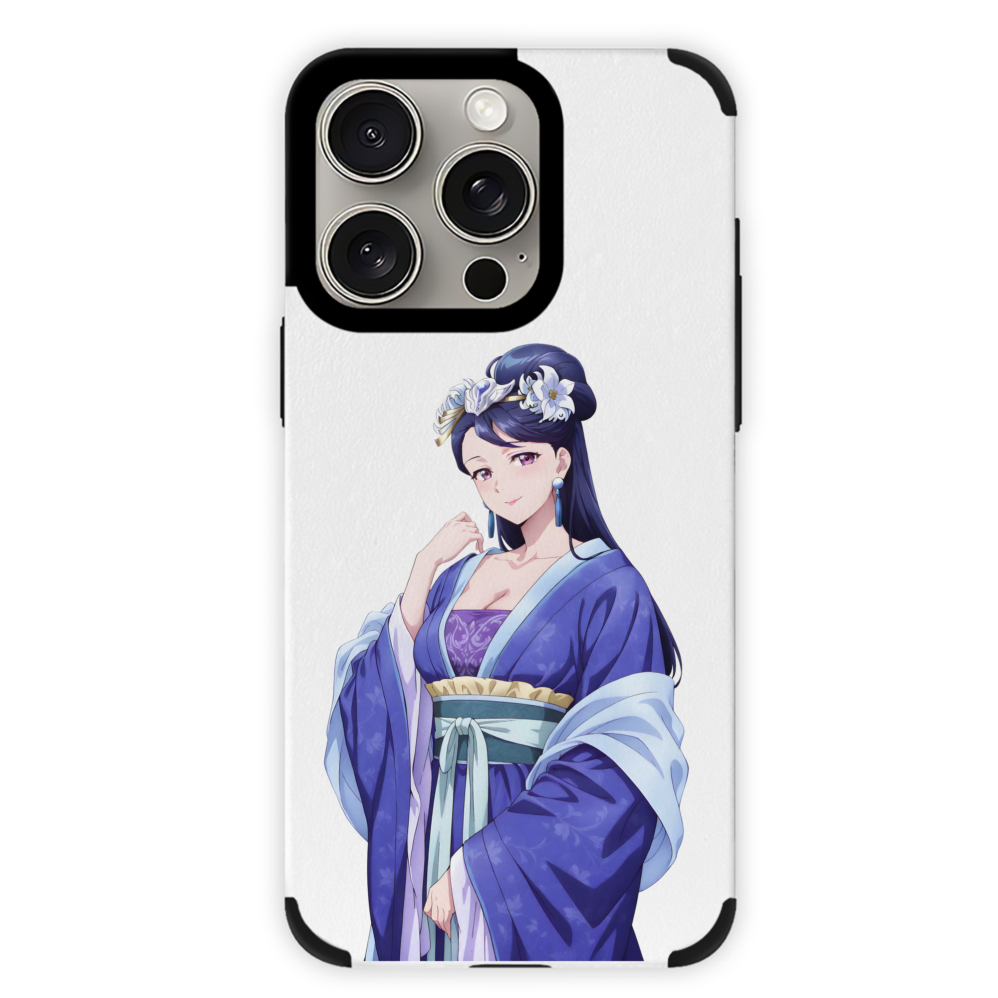 （画像用） 薬屋のひとりごと The Apothecary Diaries 【iPhone15ProMax対応】 PUレザー スマホケース 耐衝撃＆黄変防止