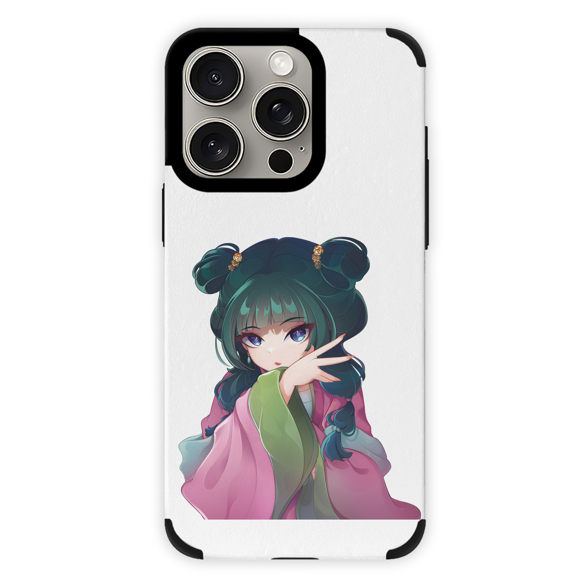 薬屋のひとりごと The Apothecary Diaries 【iPhone15ProMax対応】 PUレザー スマホケース 耐衝撃＆黄変防止
