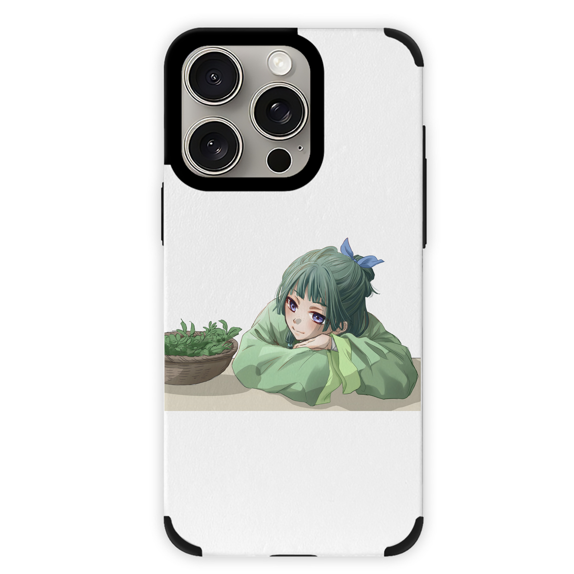 （画像用） 薬屋のひとりごと The Apothecary Diaries 【iPhone15ProMax対応】 PUレザー スマホケース 耐衝撃＆黄変防止