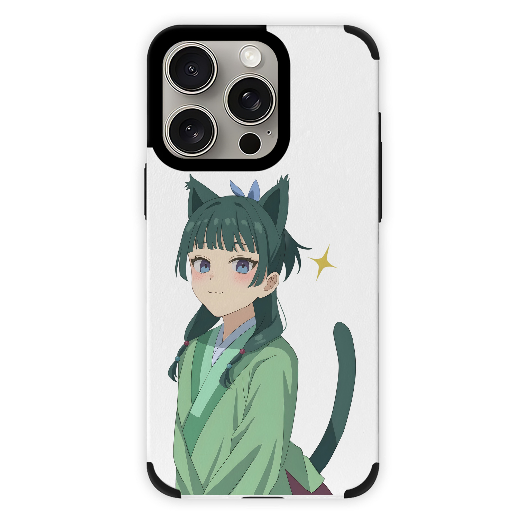 薬屋のひとりごと The Apothecary Diaries 【iPhone15ProMax対応】 PUレザー スマホケース 耐衝撃＆黄変防止