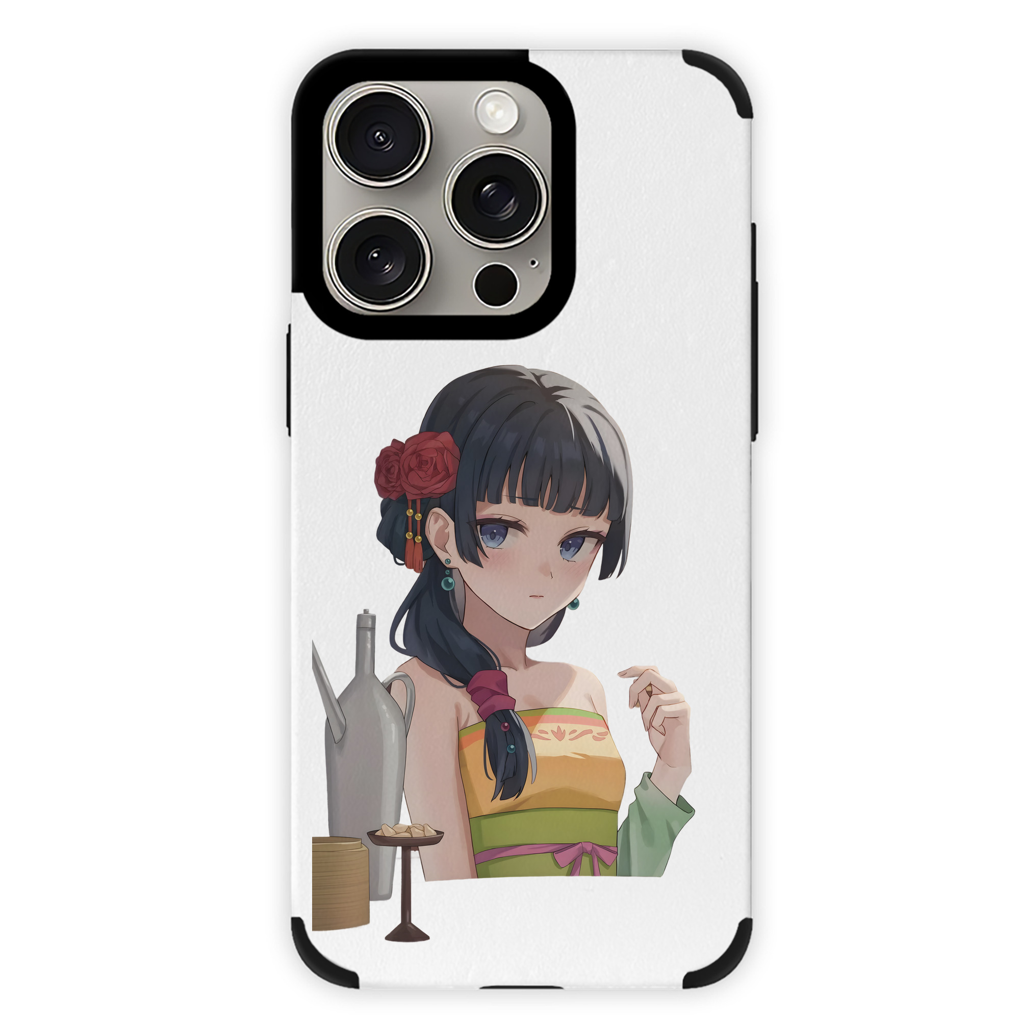 薬屋のひとりごと The Apothecary Diaries 【iPhone15ProMax対応】 PUレザー スマホケース 耐衝撃＆黄変防止