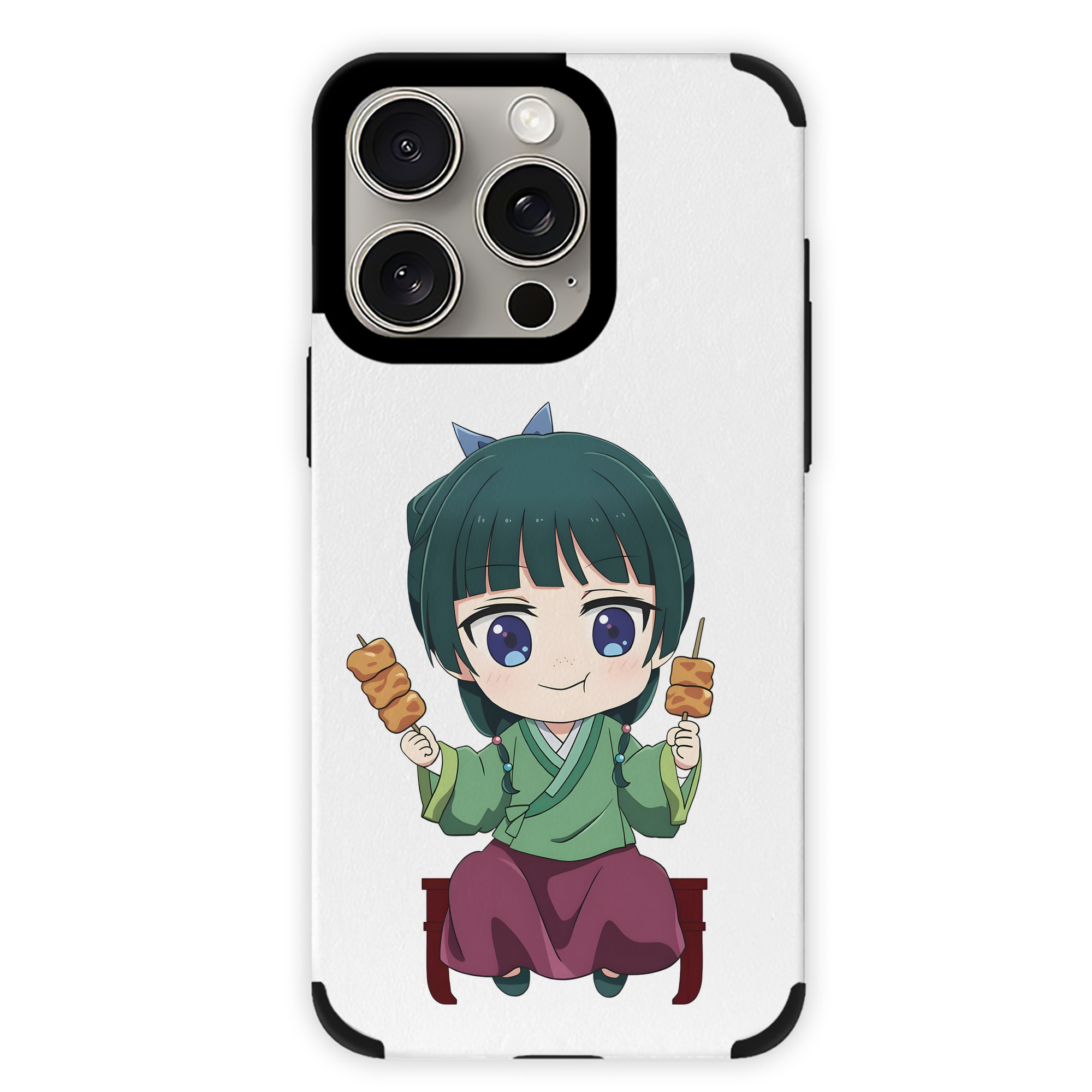薬屋のひとりごと The Apothecary Diaries 【iPhone15ProMax対応】 PUレザー スマホケース 耐衝撃＆黄変防止