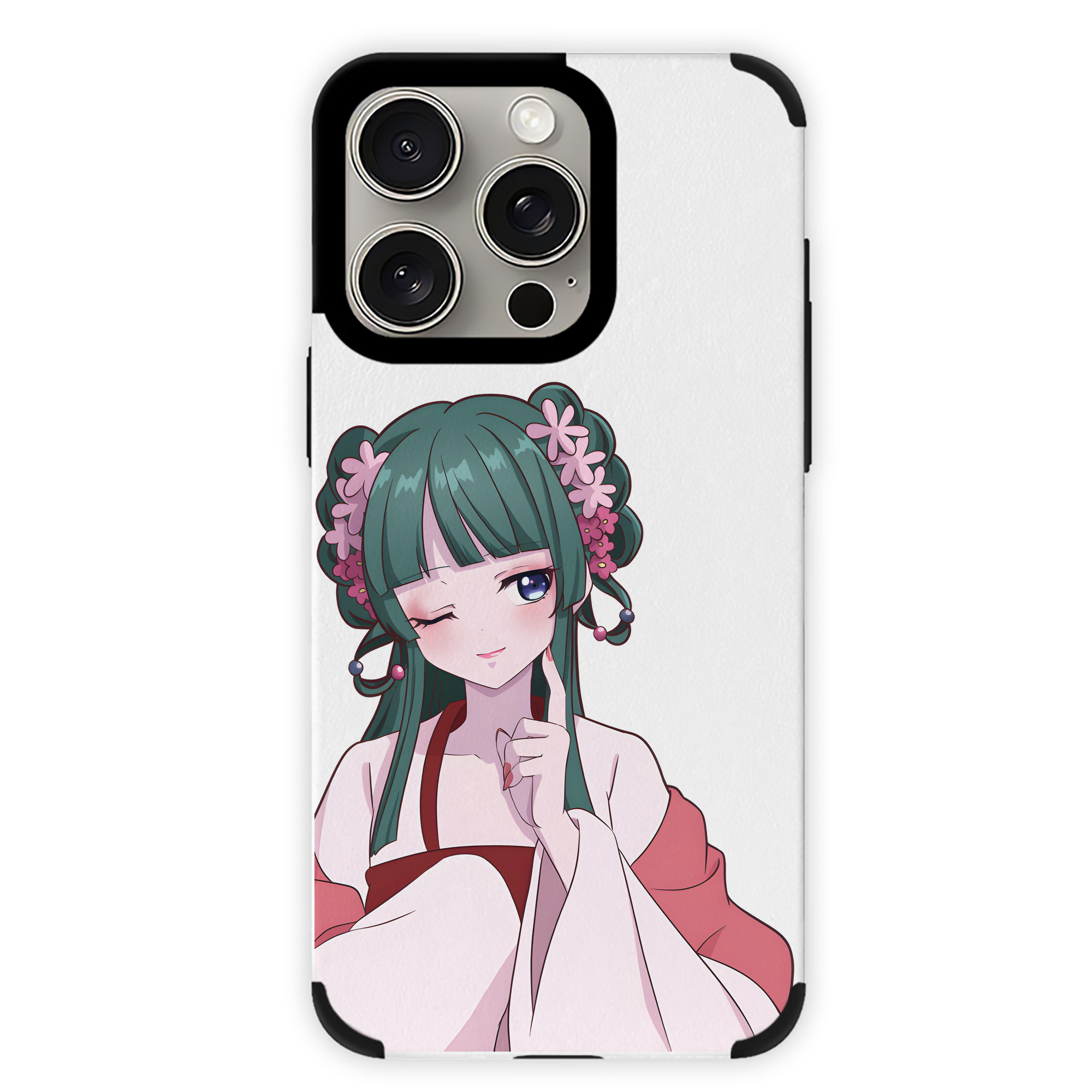 薬屋のひとりごと The Apothecary Diaries 【iPhone15ProMax対応】 PUレザー スマホケース 耐衝撃＆黄変防止