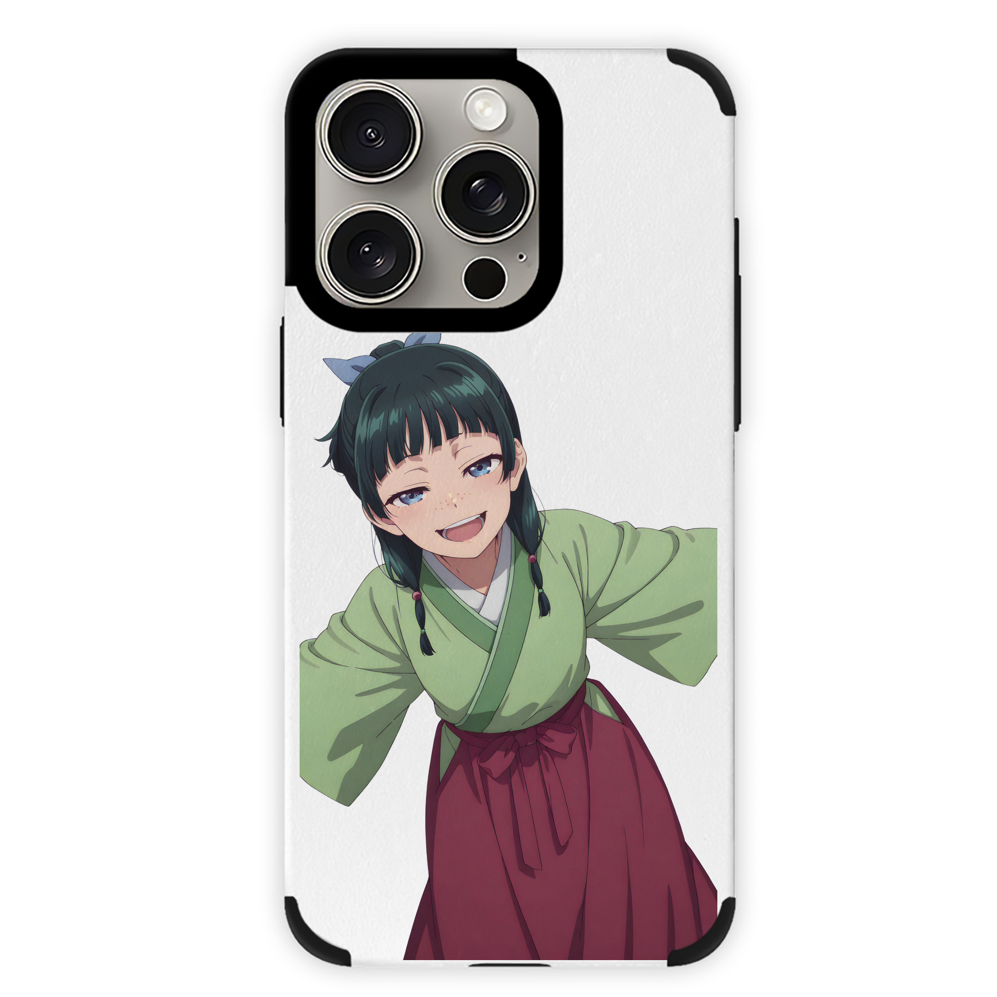 薬屋のひとりごと The Apothecary Diaries 【iPhone15ProMax対応】 PUレザー スマホケース 耐衝撃＆黄変防止